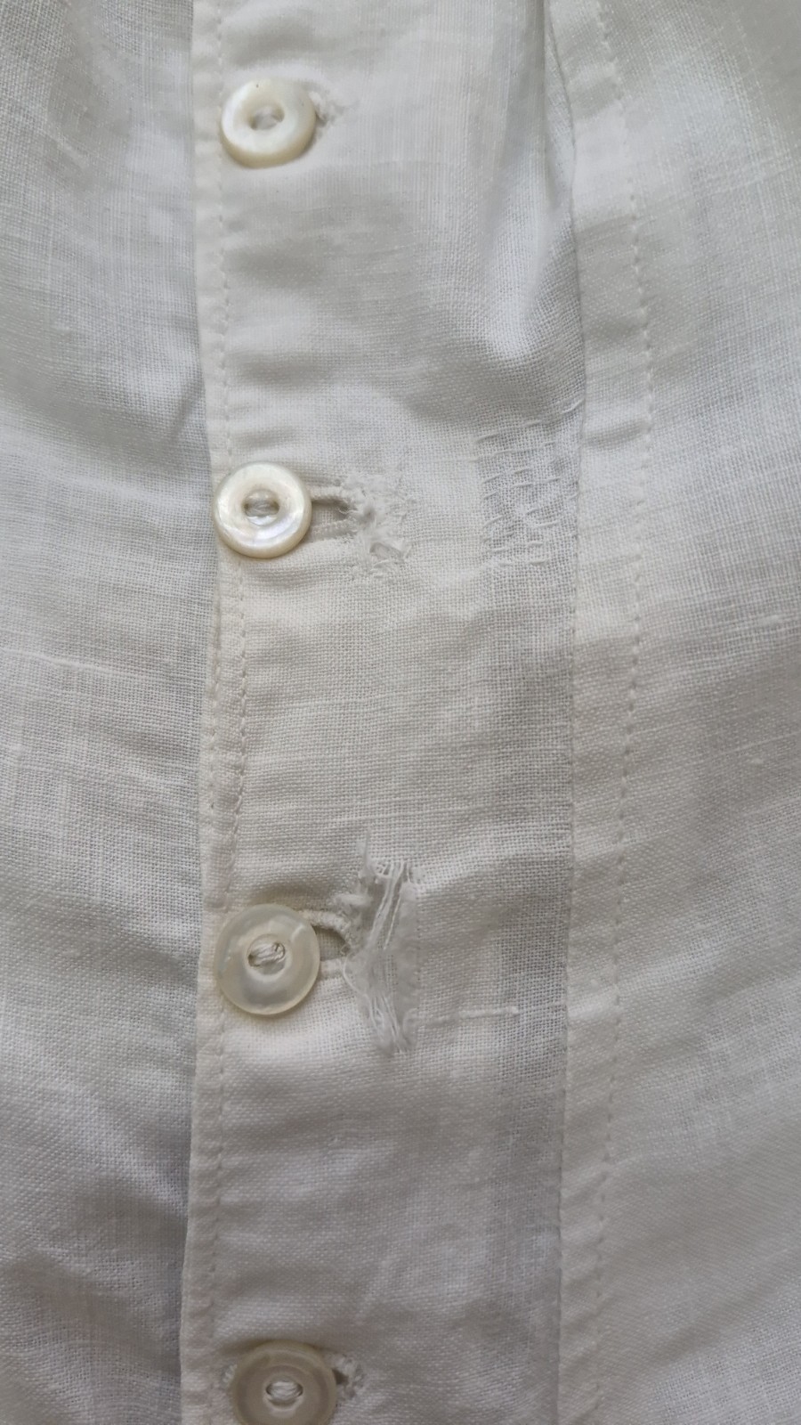 Antique 1900’s White Cotton & Lace Princess Petticoat Slip Dress – Size XXS