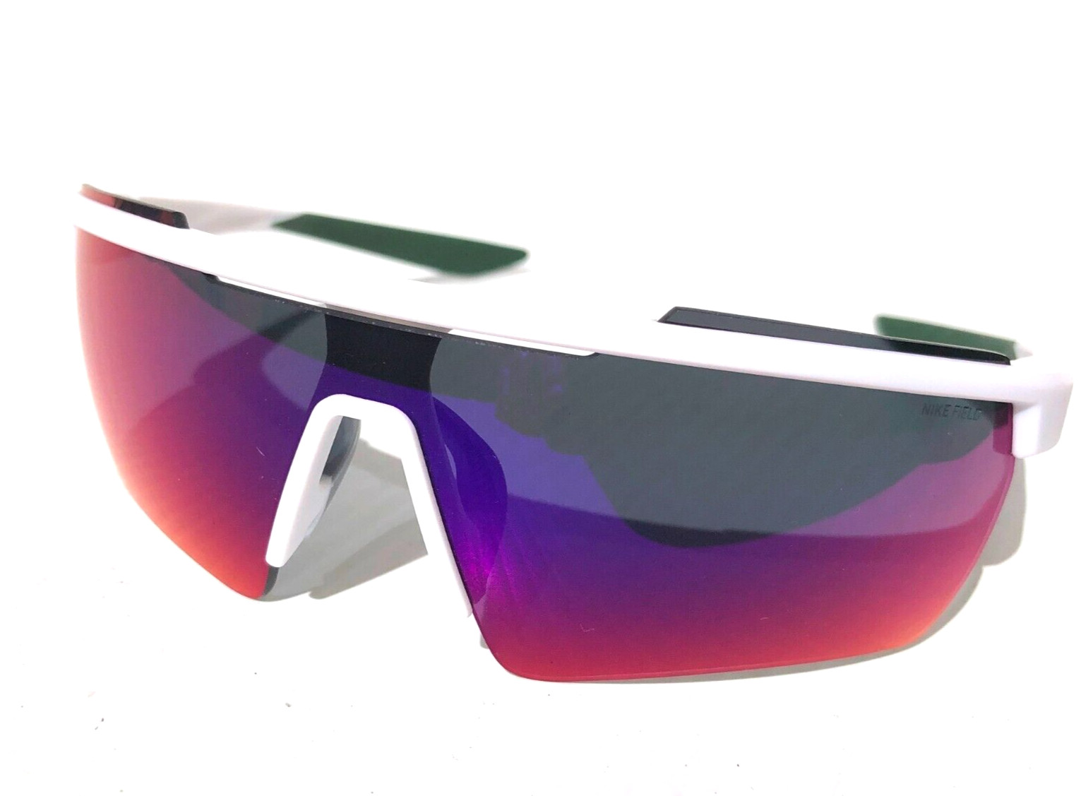 Nike WINDSHIELD ELITE 20 White Gorge Green Frame Field Tint Sunglass CW1167 105