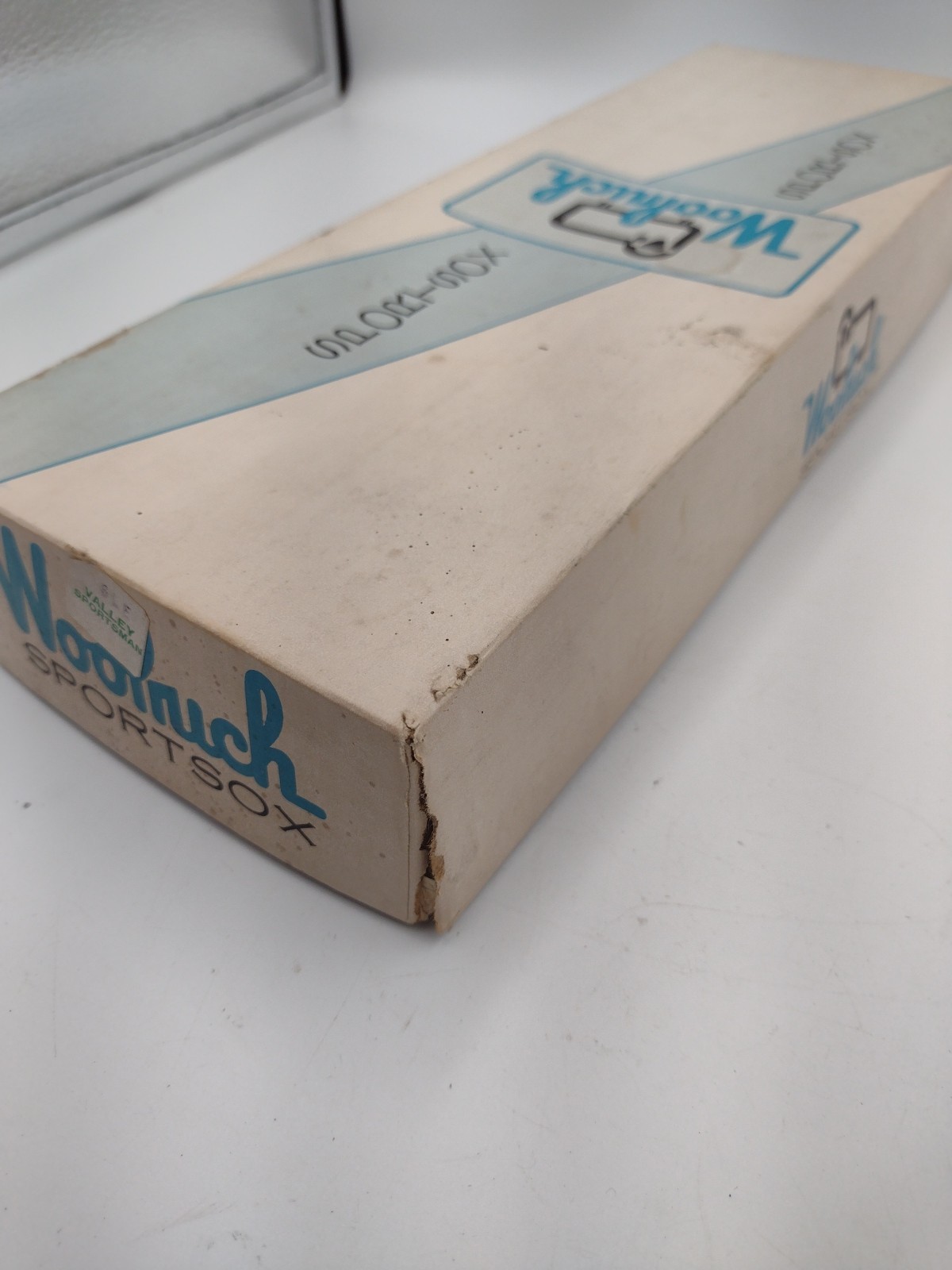 NOS Woolrich Woolen Mills Sportsox With Retail Box Wear Like Iron Vintage Socks
