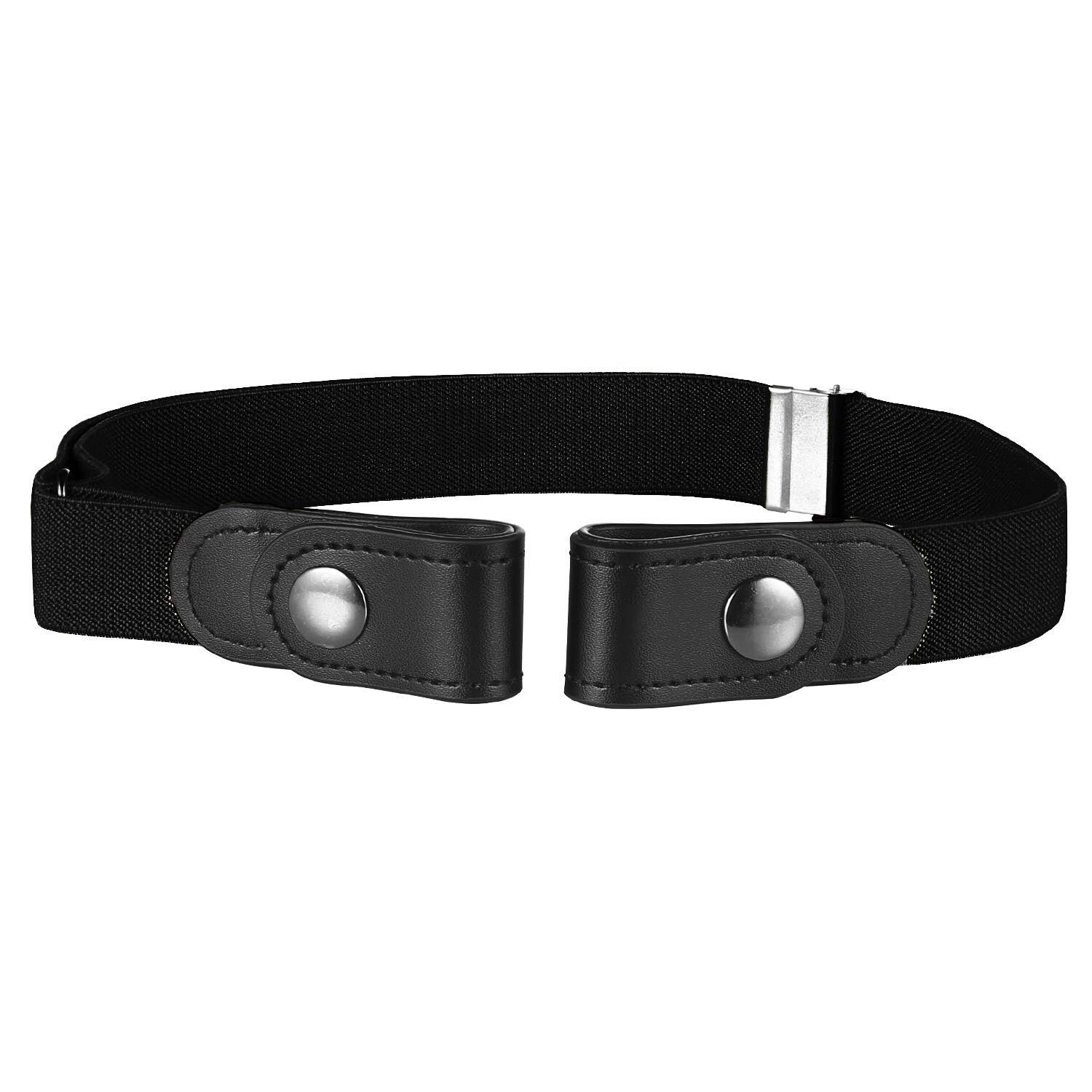 Buyless Fashion Kids Boys No Buckle Adjustable Stretch Belt Up to 30 In