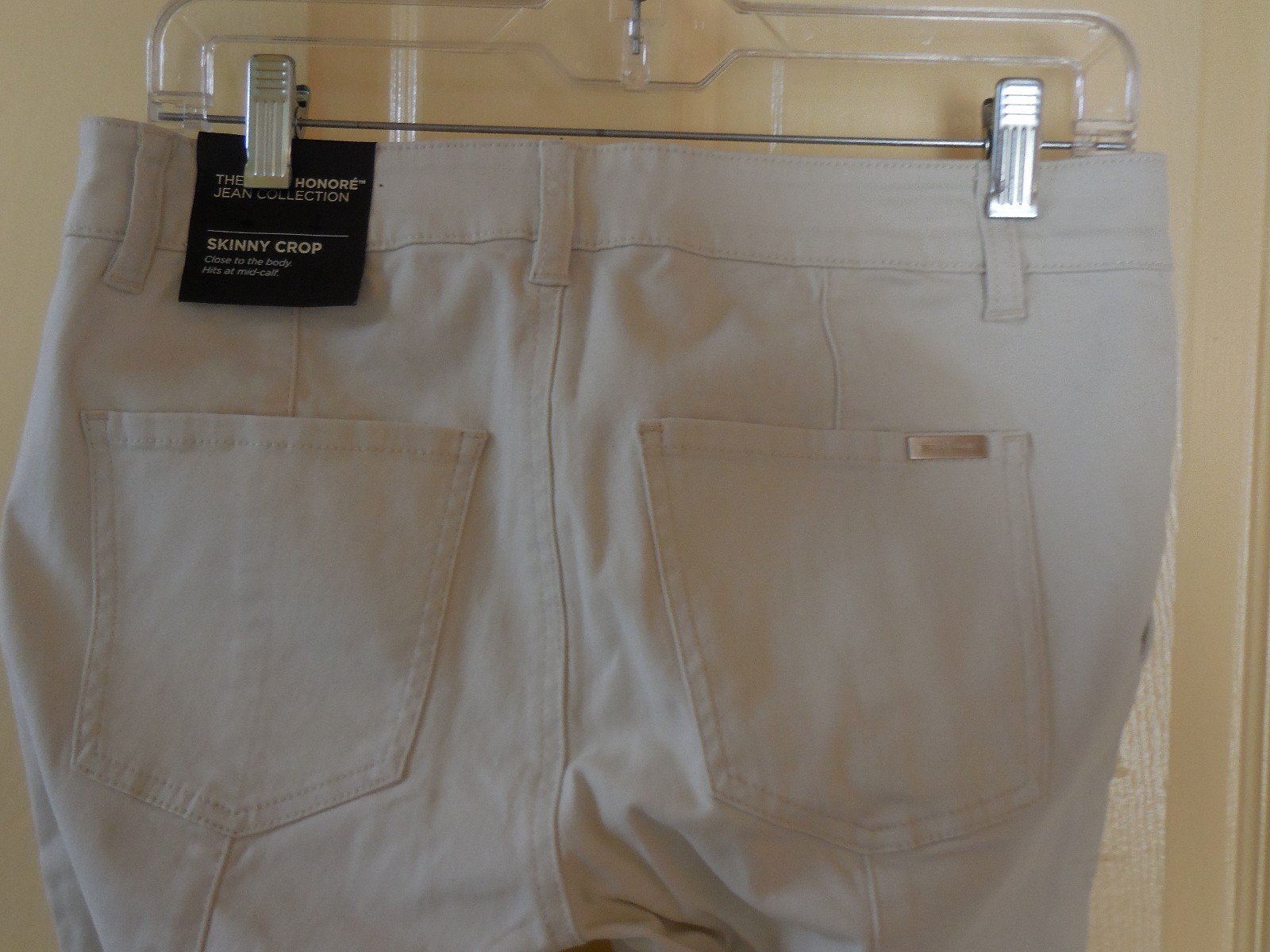 WHBM Jean Collection SKINNY CROP JEANS With Utility Detail Please Choose Size