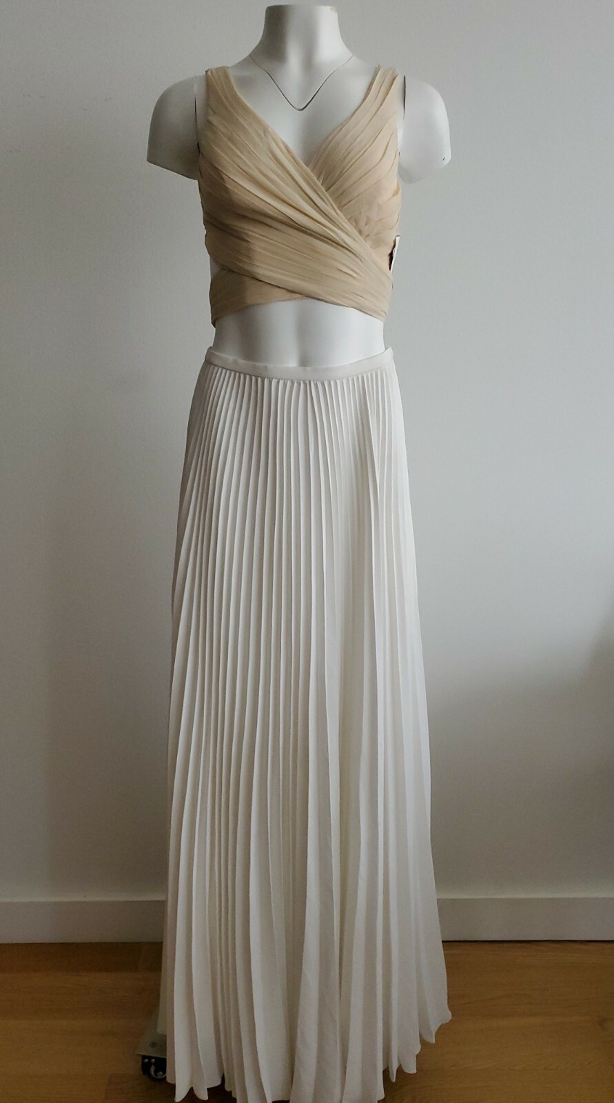 Ralph Lauren Purple Label Pleated Women’s Long Maxi Skirt Flare $2.500 NEW XS 2