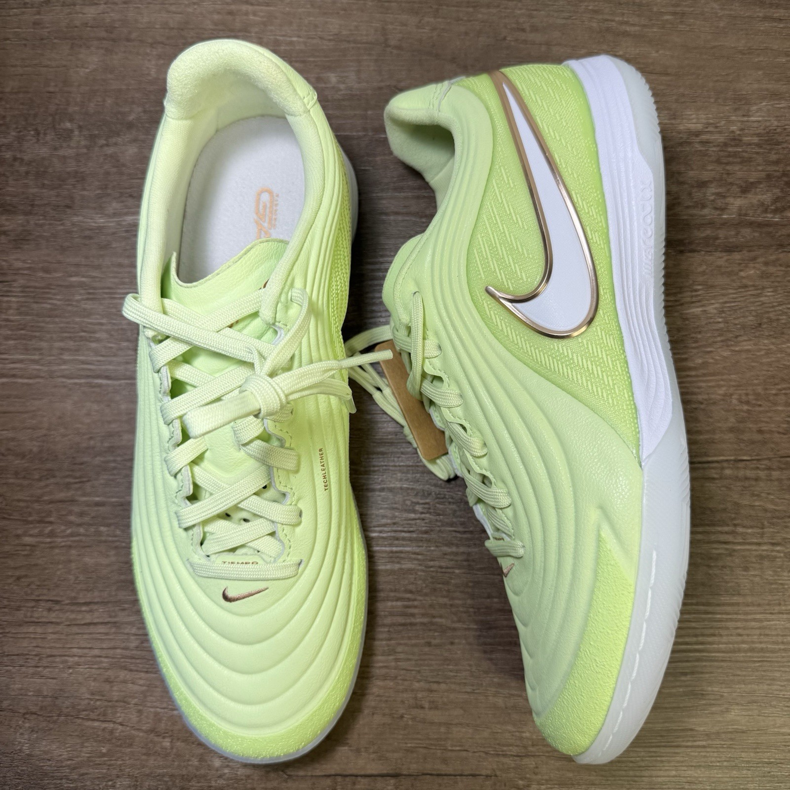 Nike Tiempo Reactgato IC LE ‘Liquid Lime’ Men Sz 7 Indoor Futsal IQ8296-310 New