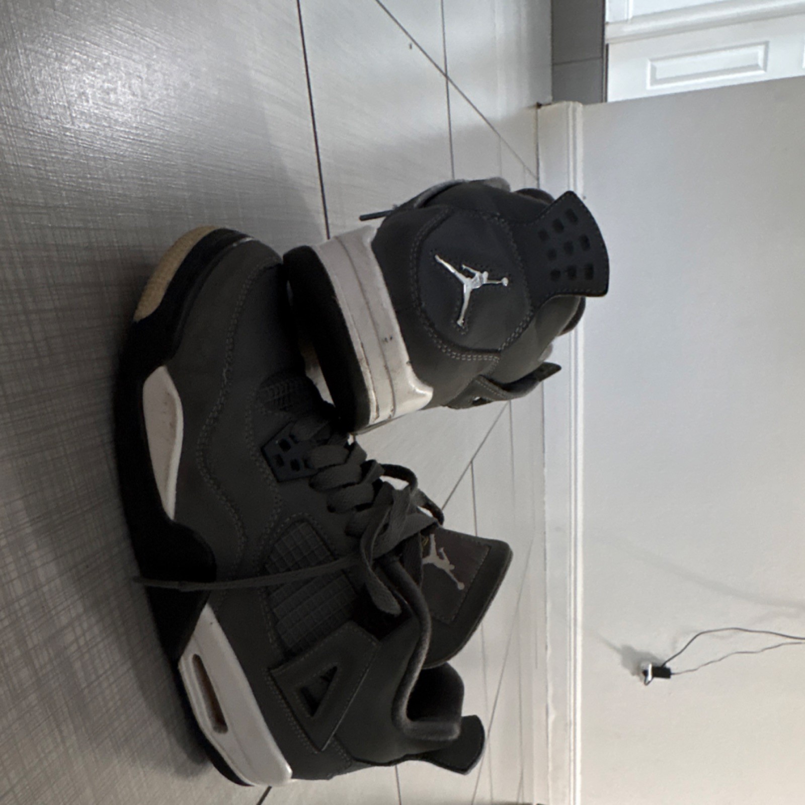 Jordan 4 Retro Cool Grey Low Top Athletic Sneakers 2019 308497-007