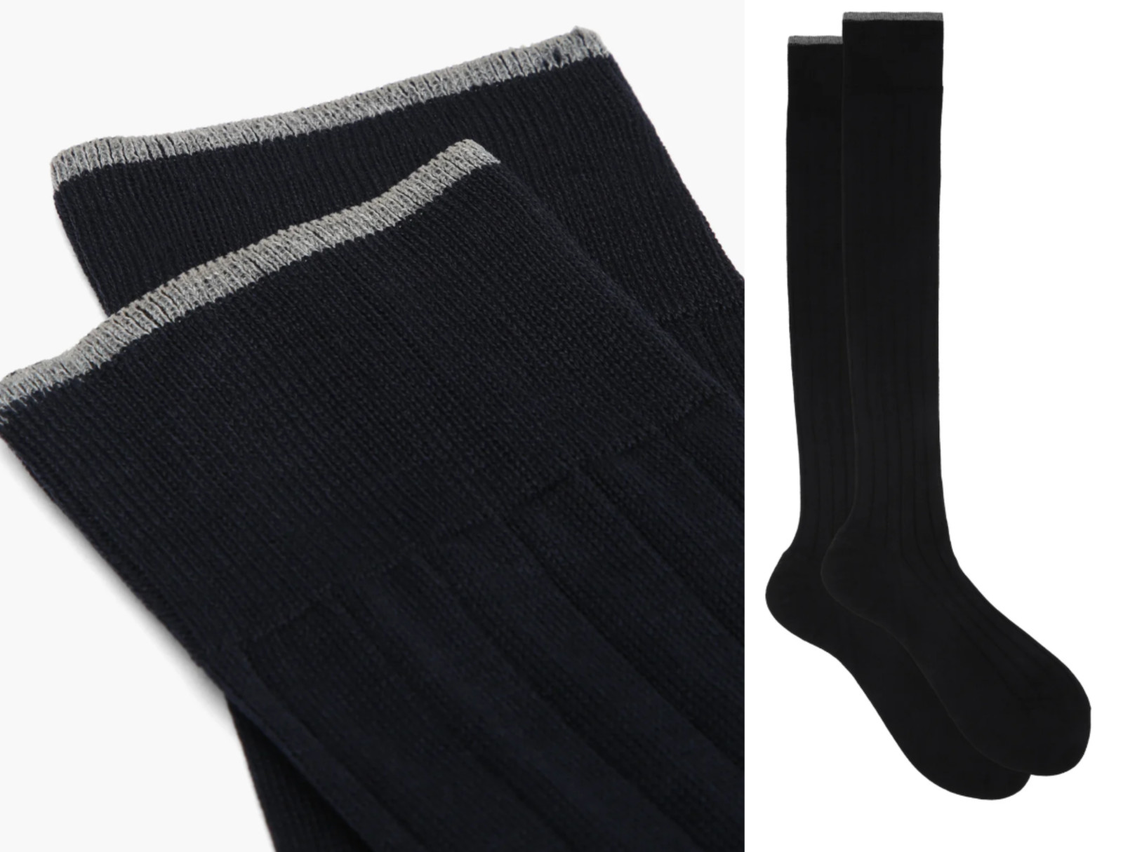 BRUNELLO CUCINELLI below-the-knee socks under knee socks knee socks M