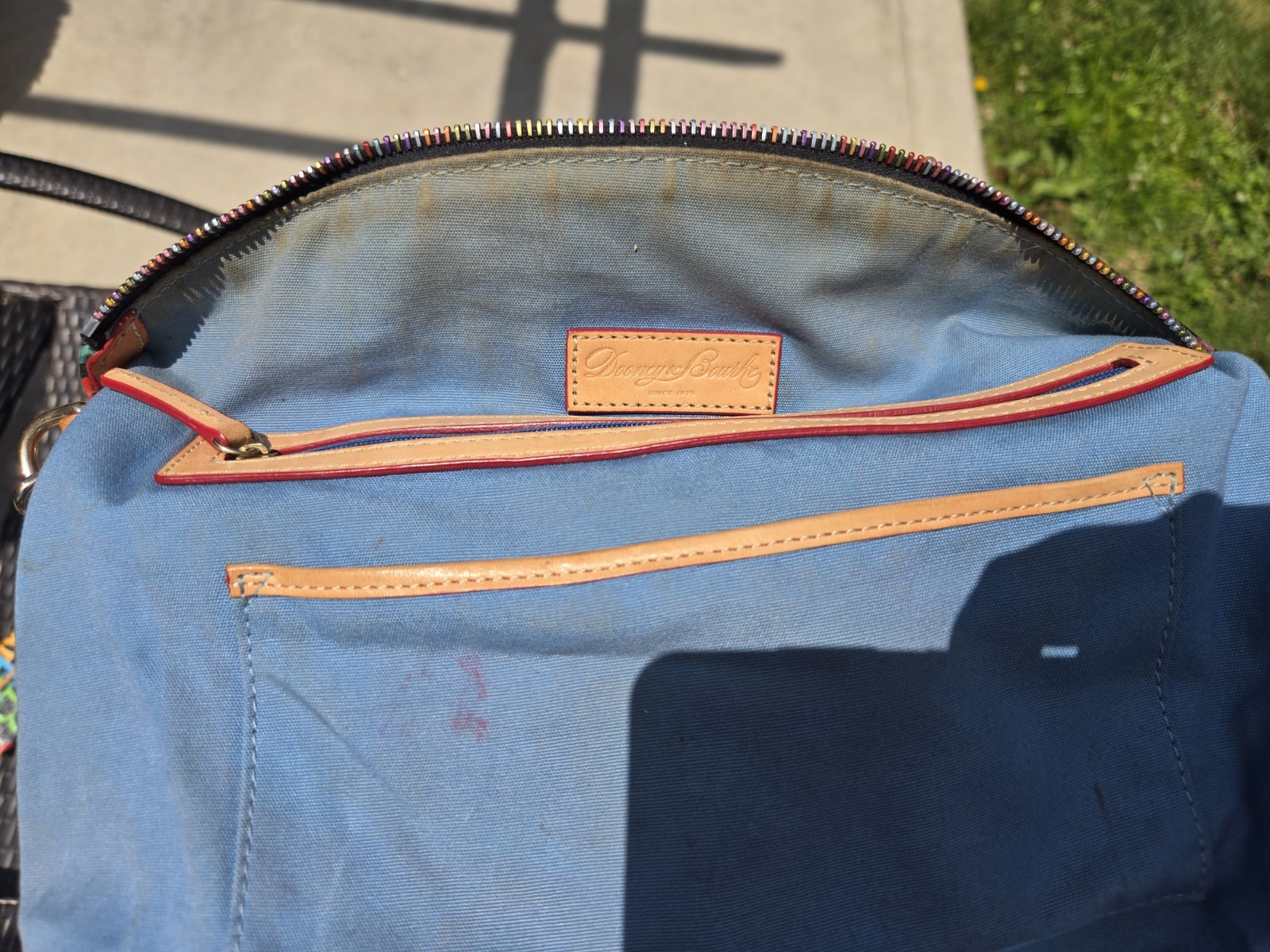 Dooney & Bourke Retro Grafica Satchel With Matching Wallet