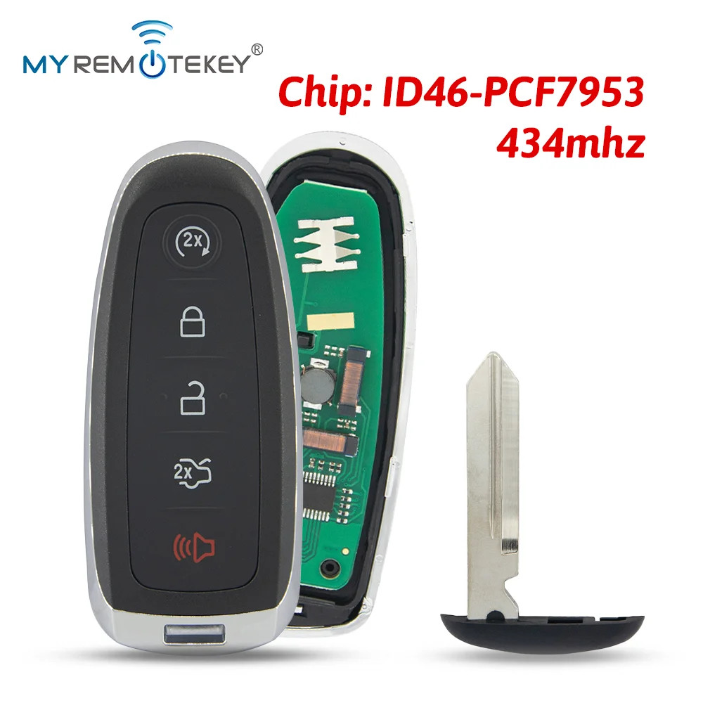 Smart key 315/434mhz ID46-PCF7953 4D63/4D83 chip for Ford Edge Explorer Flex