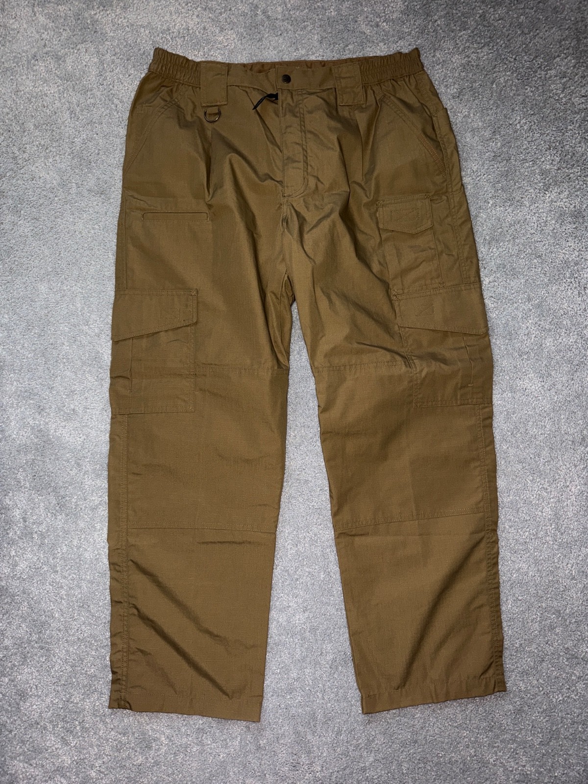 Propper Cargo Pants Mens 38 Brown Ripstop Poly Cotton Blend Tactical Special Ops