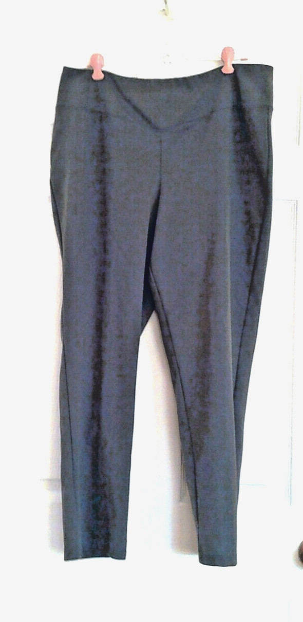 Women with Control Pants PL Ponte di Roma Stretch Knit Bootcut Green
