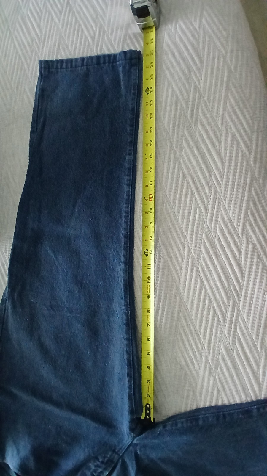 Vintage Calvin Klein Jeans Mens 34 x 28 Blue Rinse Relaxed Fit Made in USA Union
