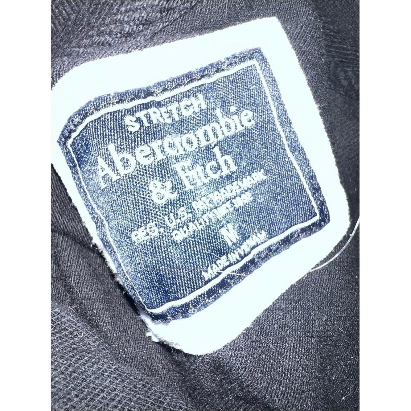 Abercrombie & Fitch Black and Forest Green Polo Pair