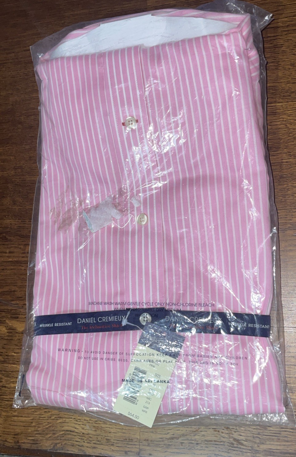Daniel Cremieux Shirt Mens 17-35 Definitive Staney Shirt