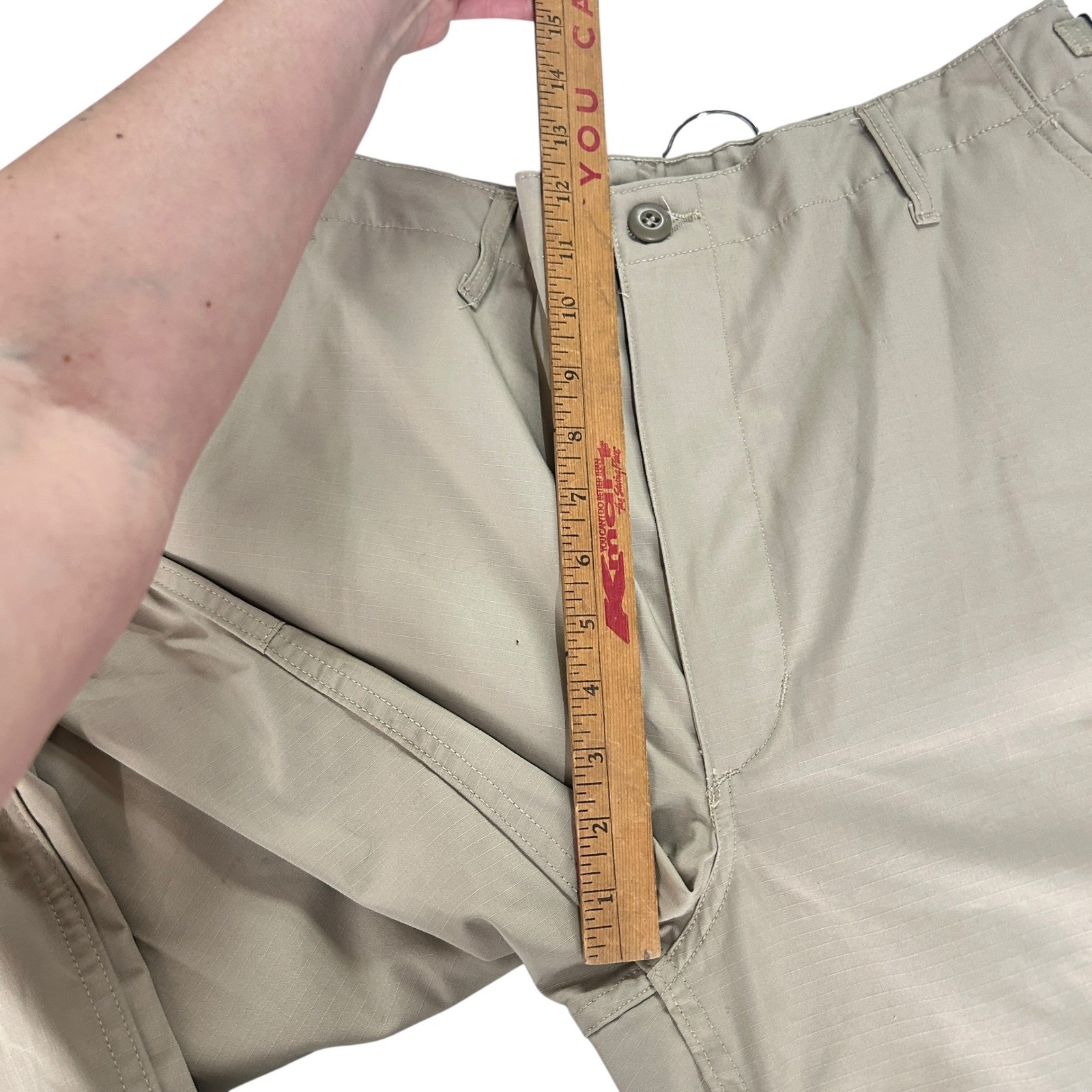 Propper BDU Tactical Cargo Pants Ripstop Military Utility Khaki M/L Drawstring