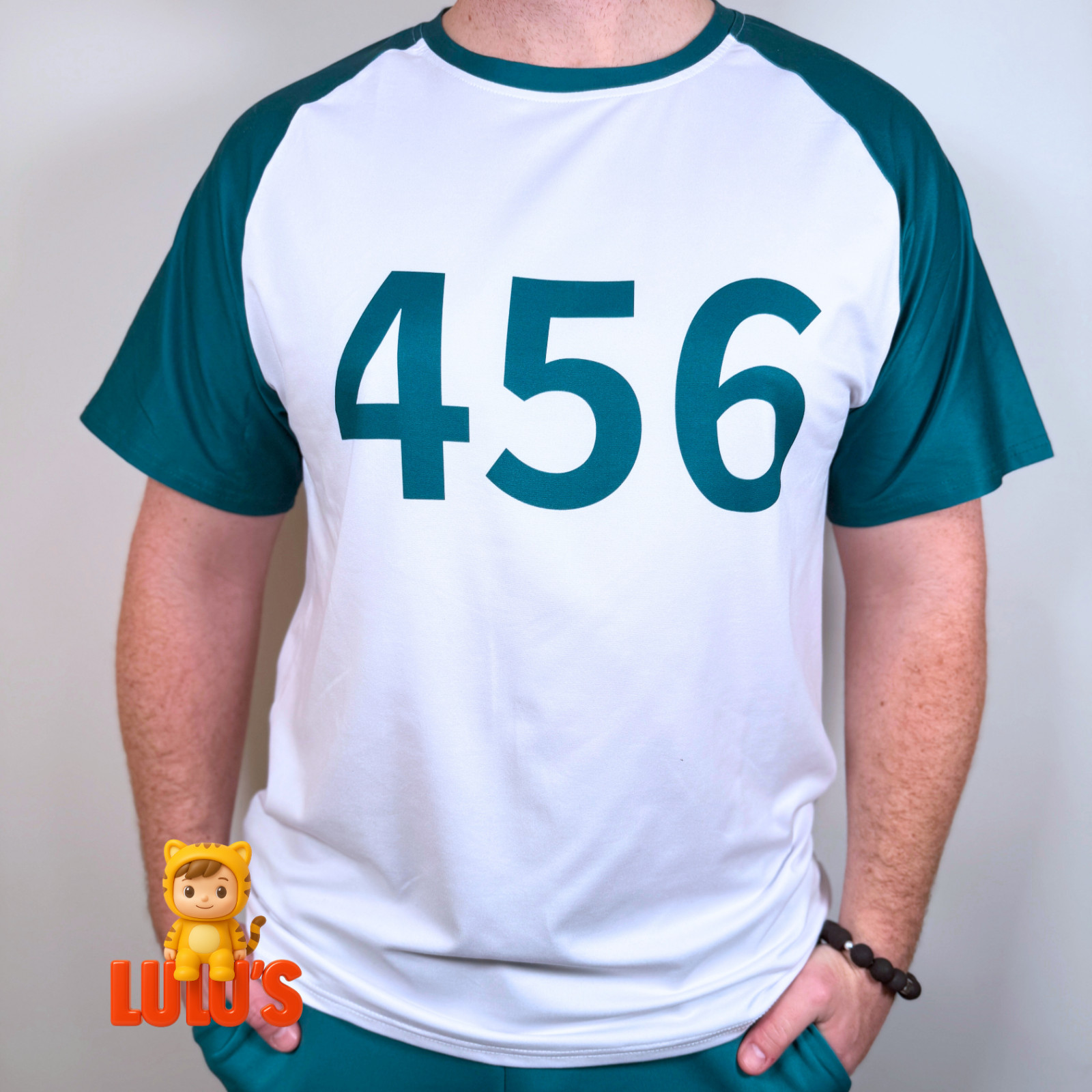 Player Numbered T-shirt Unisex Cosplay Outfit Halloween Costume