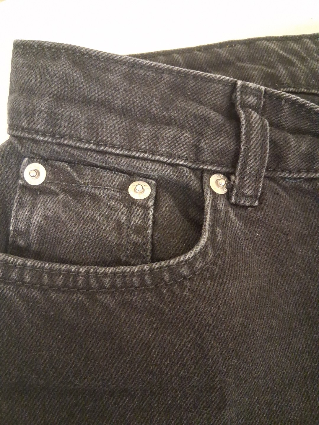 NA-KD High Rise Skinny Jean Front Slit Hem Size 40 Turkey Excellent Condition