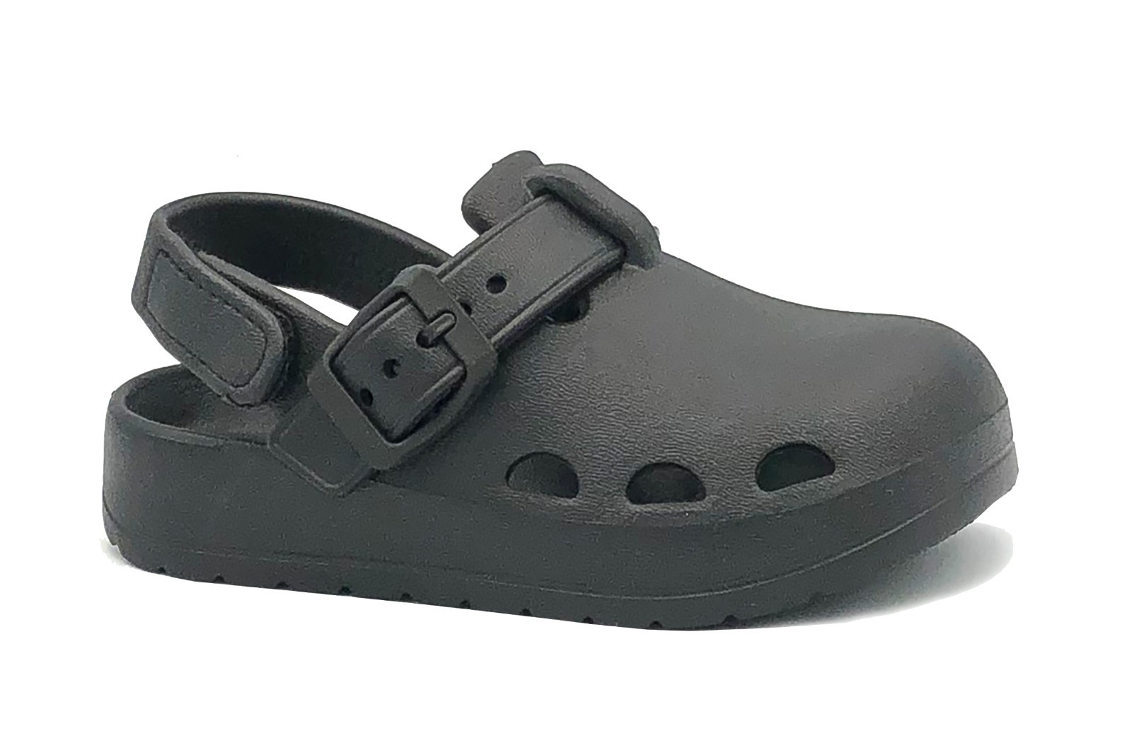 Kids Lightweight Clogs for Boys & Girls Adjustable Backstrap Slip-on Water Shoes