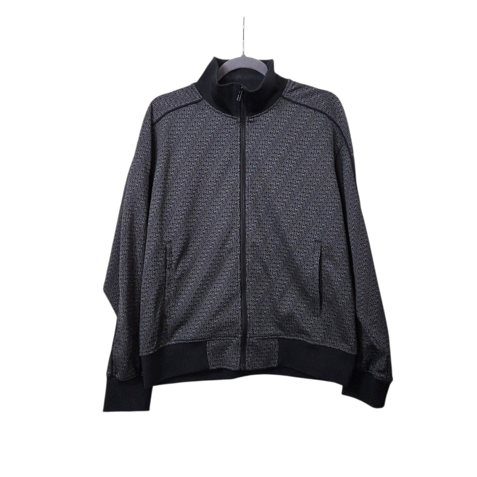 Supreme Repeat All-Over Logo Lightweight Track Jacket, Men’s Medium