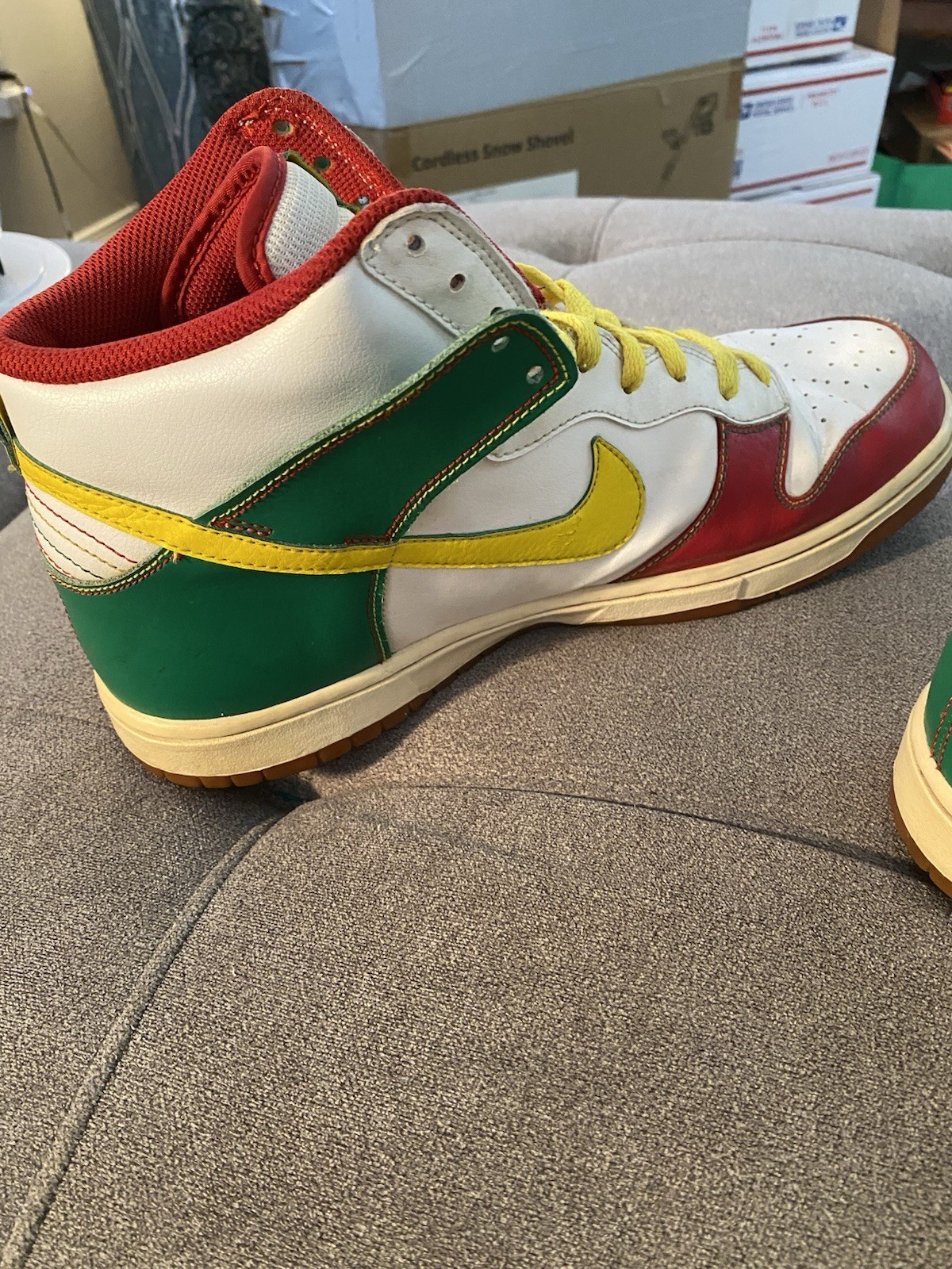 Nike Dunk High 6.0 – ‘Rasta’ – 517562-173 – Sz 12 M Rare