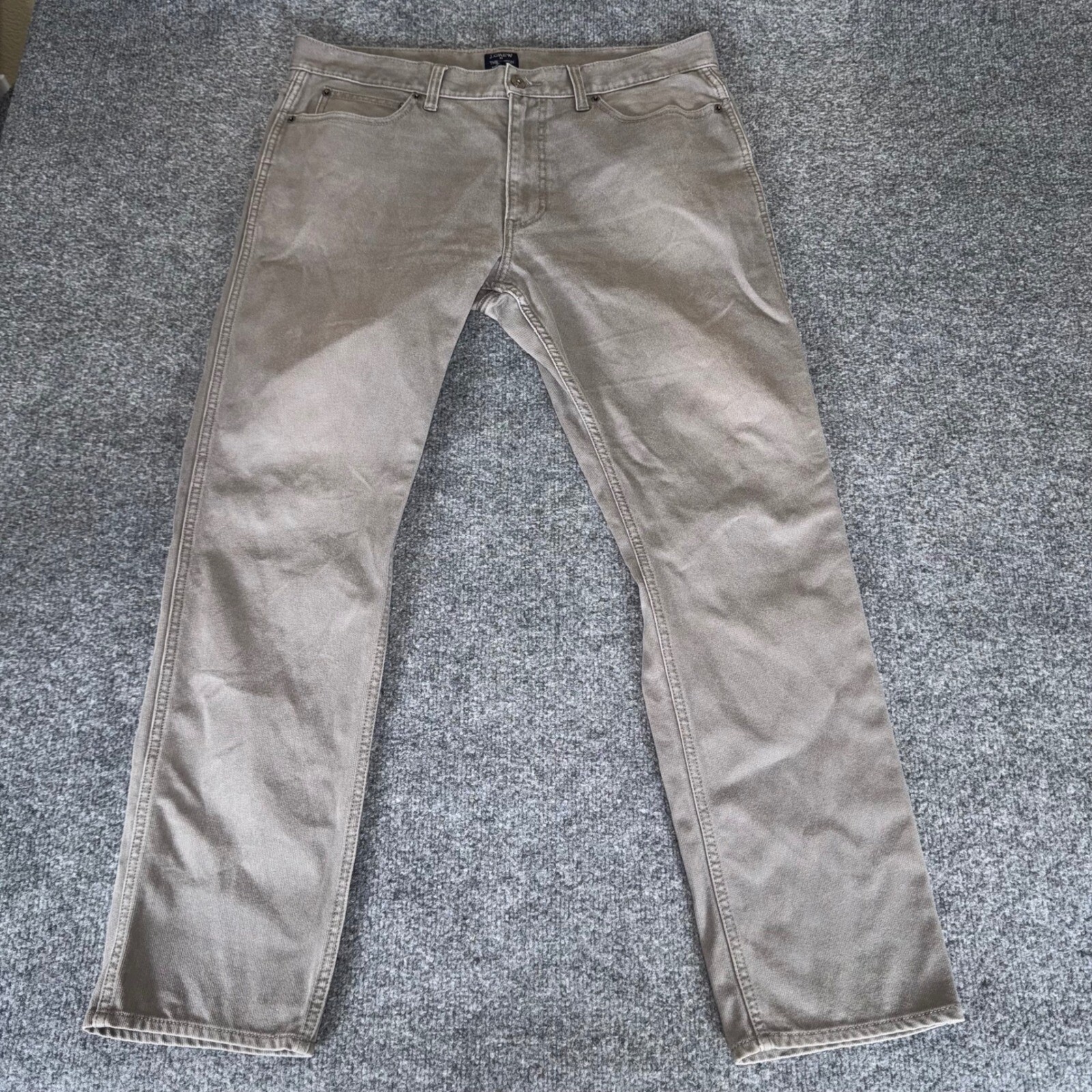J.Crew The Sutton Corduroy Pants Straight Fit Casual Everyday Mens 34×30 (36×29)
