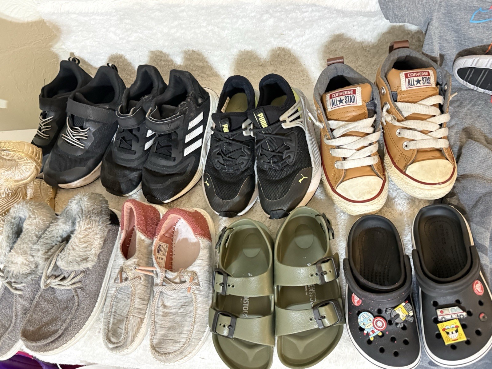 Boys Size 5 Clothes & Shoes Bundle Nike Disney H&M Converse crocs 9-12