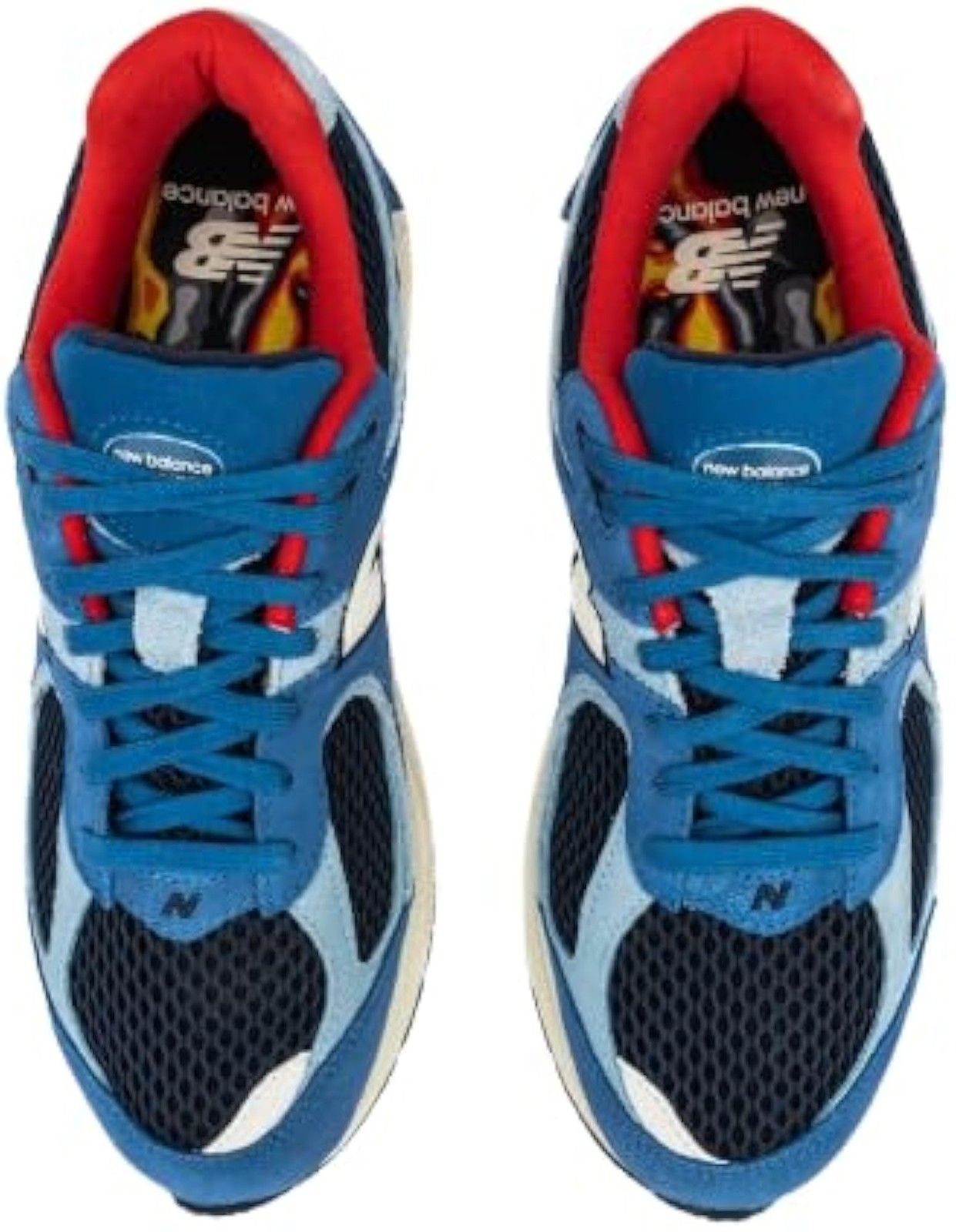 New Balance 2002R Volcanic Rocks Men’s Running Shoes (Blue/Red) by New Balance –