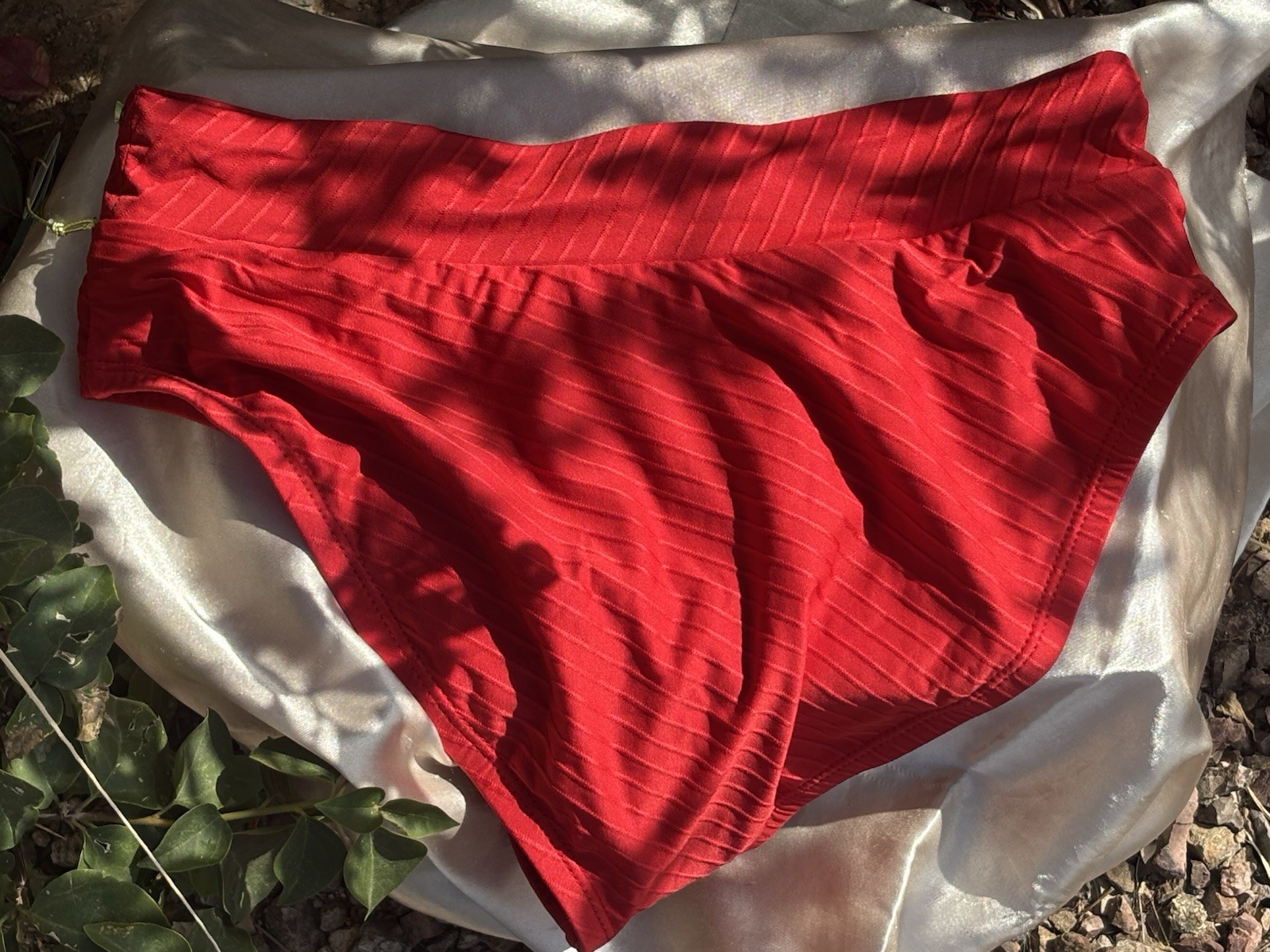 Mynah Size Small Red Swimwear Swimsuit