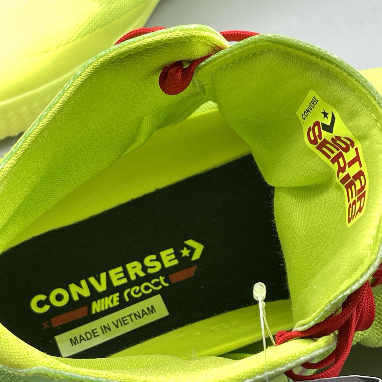 Converse Men’s 15 Sneakers All Star Pro BB Nocturnal Lime Volt 166322C