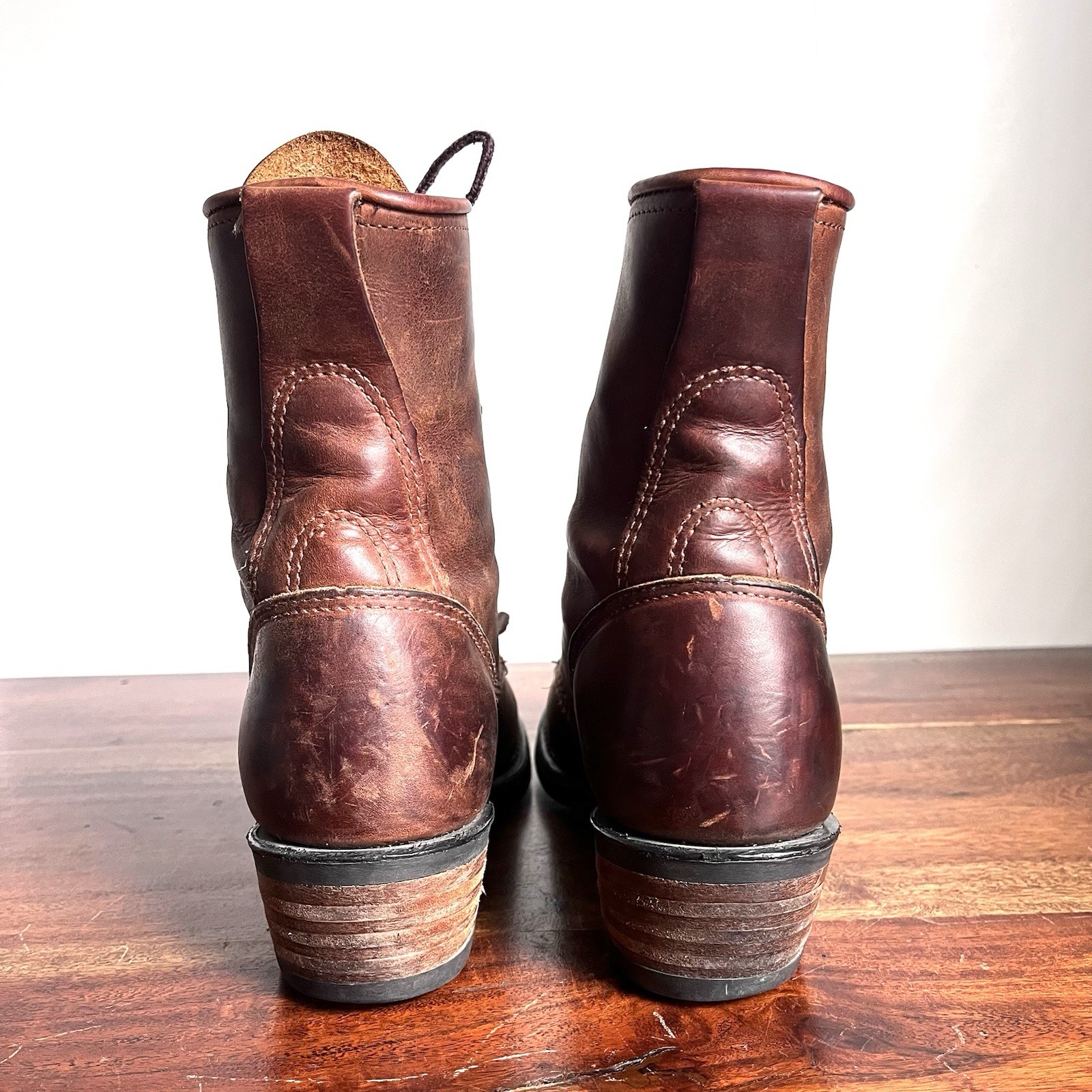 Vintage Durango Kiltie Packer Boots | Bullhide Leather | USA Made | 7.5 D