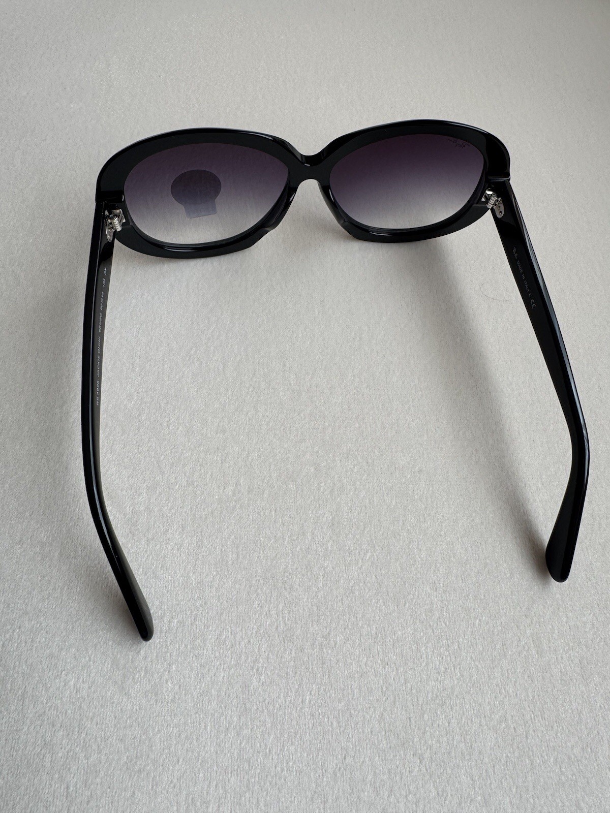 New Ray-Ban Jackie Ohh II Black / Grey Gradient 60 mm Sunglasses RB4098