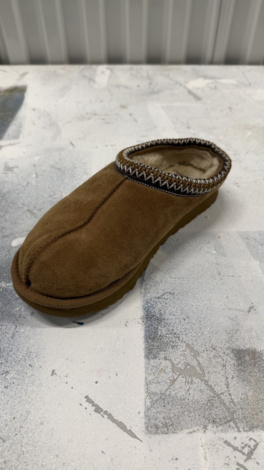 Ugg Tasman II Women’s Size 8 Chestnut Suede Slippers