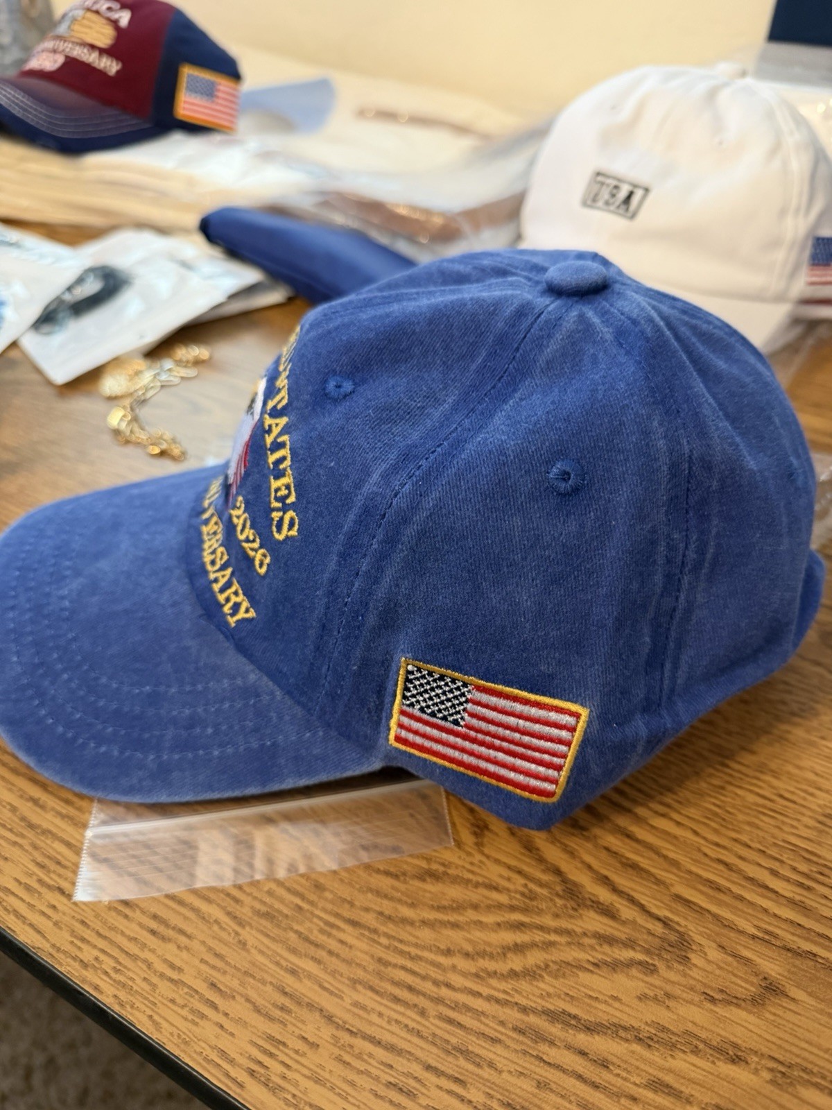 United States Baseball Cap 250th Anniversary