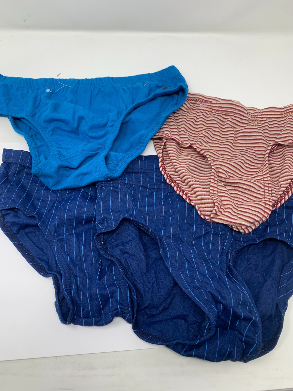 Reebok & A Fellici Underwear Men’s M/S 28-30 Multicolor Striped Briefs 4-Pack