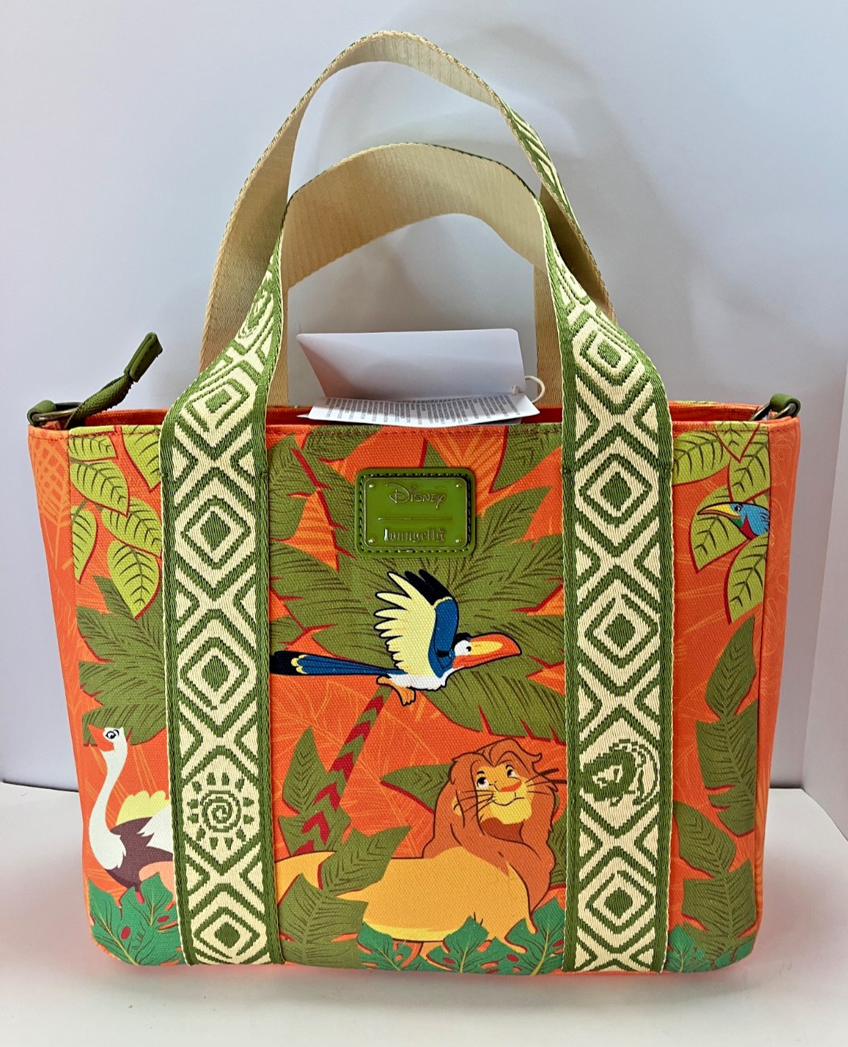 EXCLUSIVE Loungefly Lion King Simba Timon Pumbaa Backpack Tote Wallet 3PC NWT