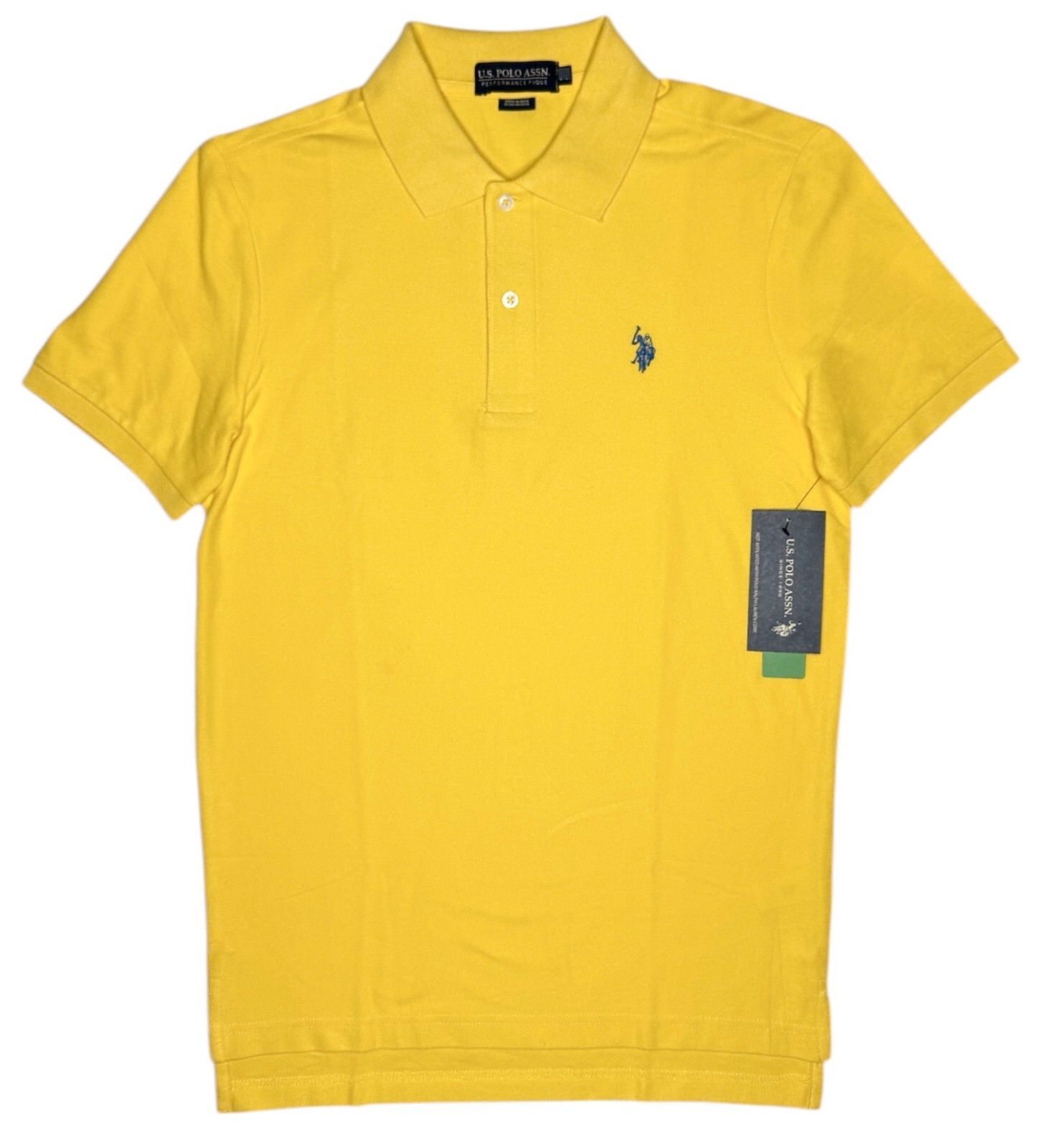 U.S. Polo Assn. #11674 NEW Men’s Performance Pique Polo Shirt