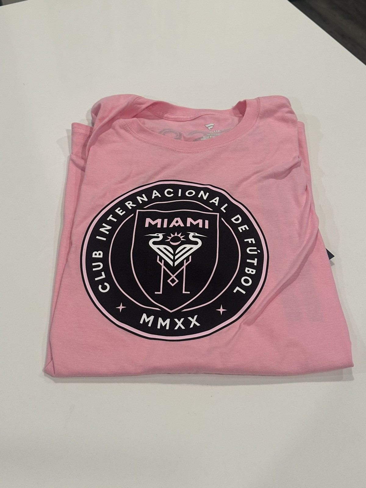 Men’s Fanatics MLS Inter Miami Messi shirt Officially Licensed Pink SZ 2XL NWT