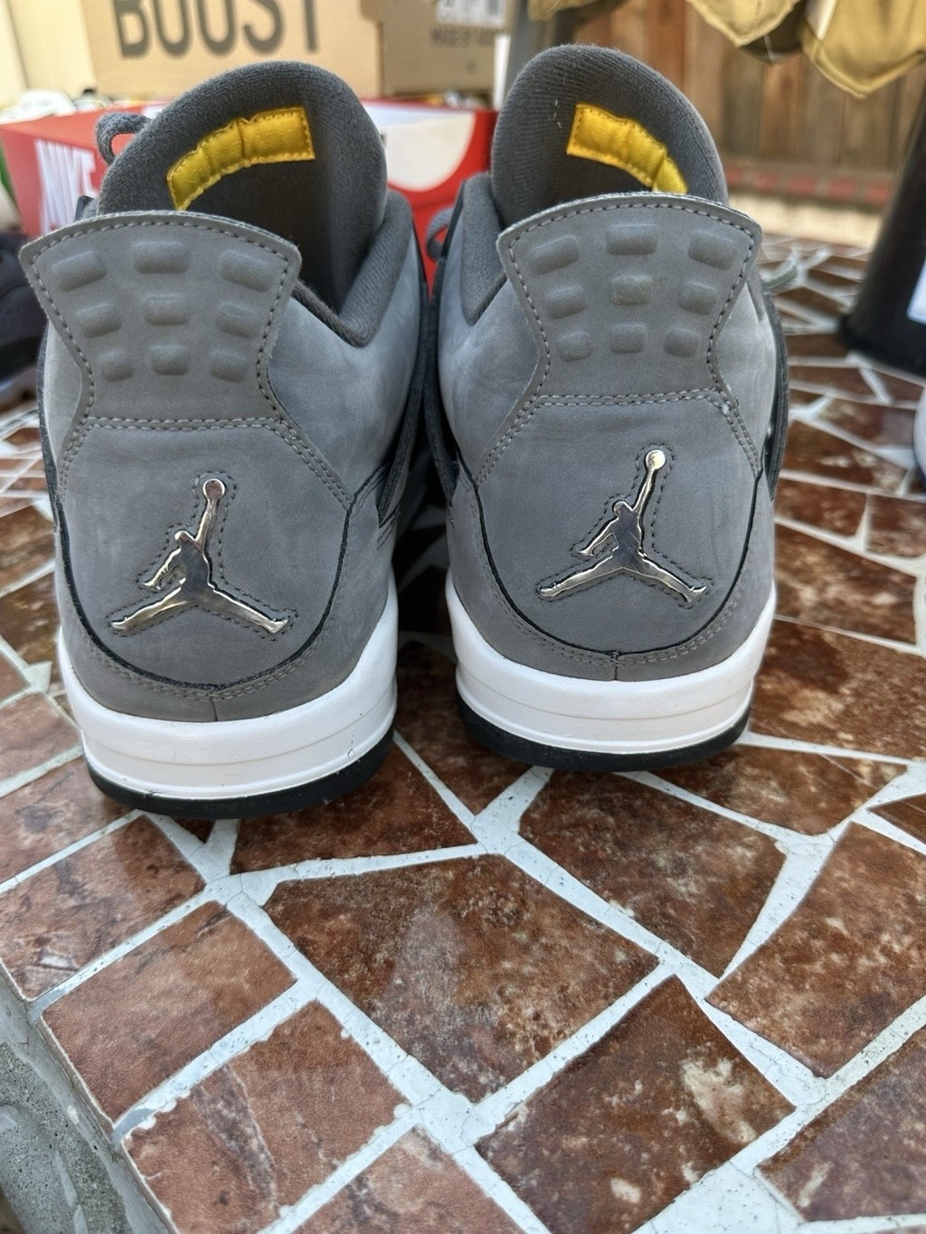Jordan 4 Retro Cool Grey 2019 Size 13 Nubuck 308497-007 Used Great Condition