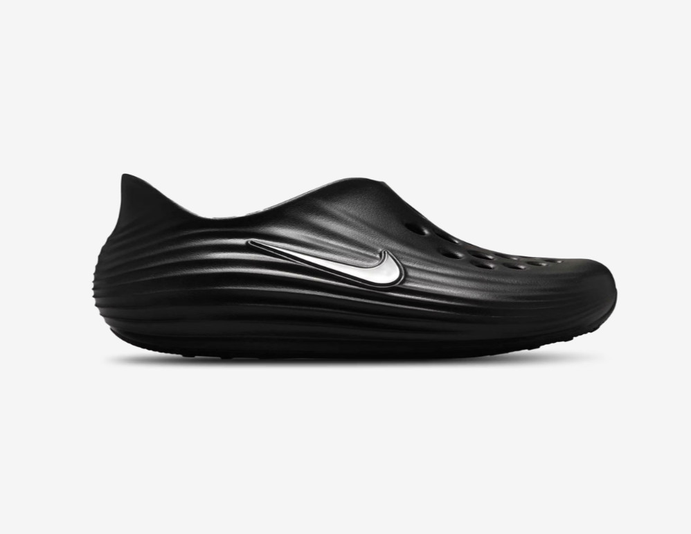 Nike ReactX Rejuven8 Triple Black HV5060-001 Men’s 8-13 New Foam Comfy Slip On