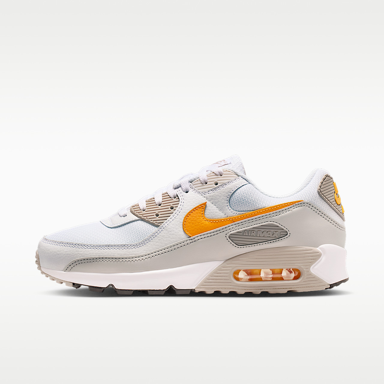 Nike Sneakers Air Max 90 White College Grey Vast Grey DM0029-119