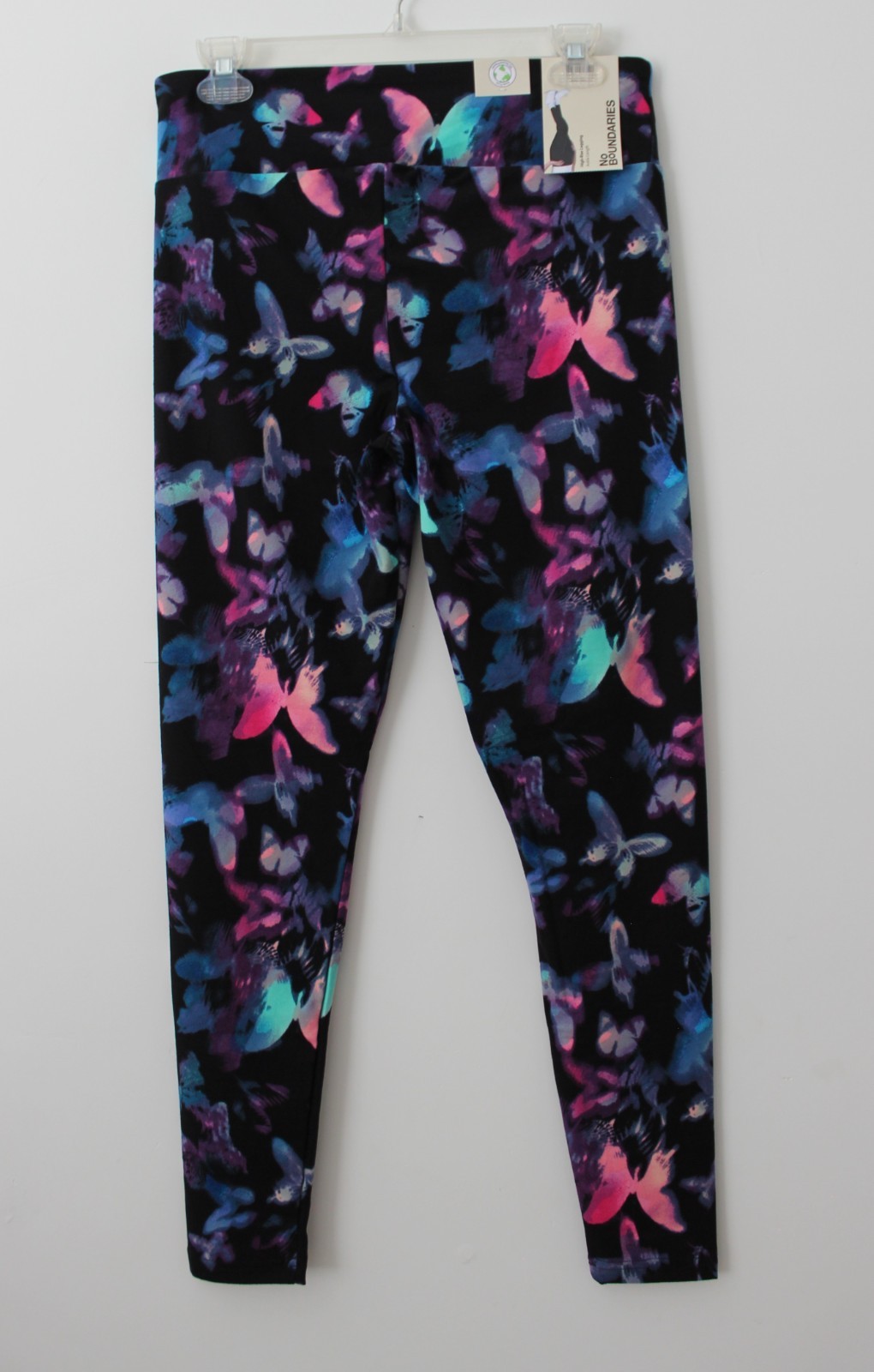No Boundaries Faux Sueded Ankle Leggings Butterfly Multisize NWT