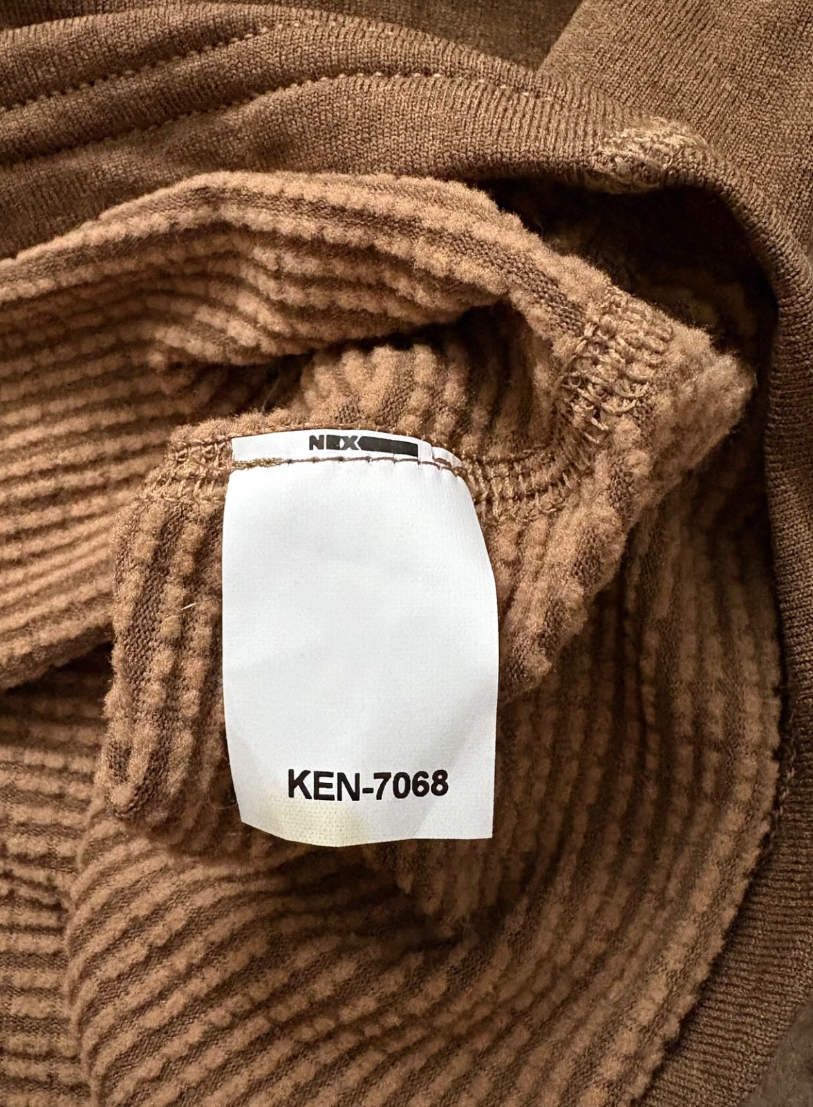 Beyond Clothing Systems men’s Brown 1/4 Zip CC1 Pullover Base layer L Long USA