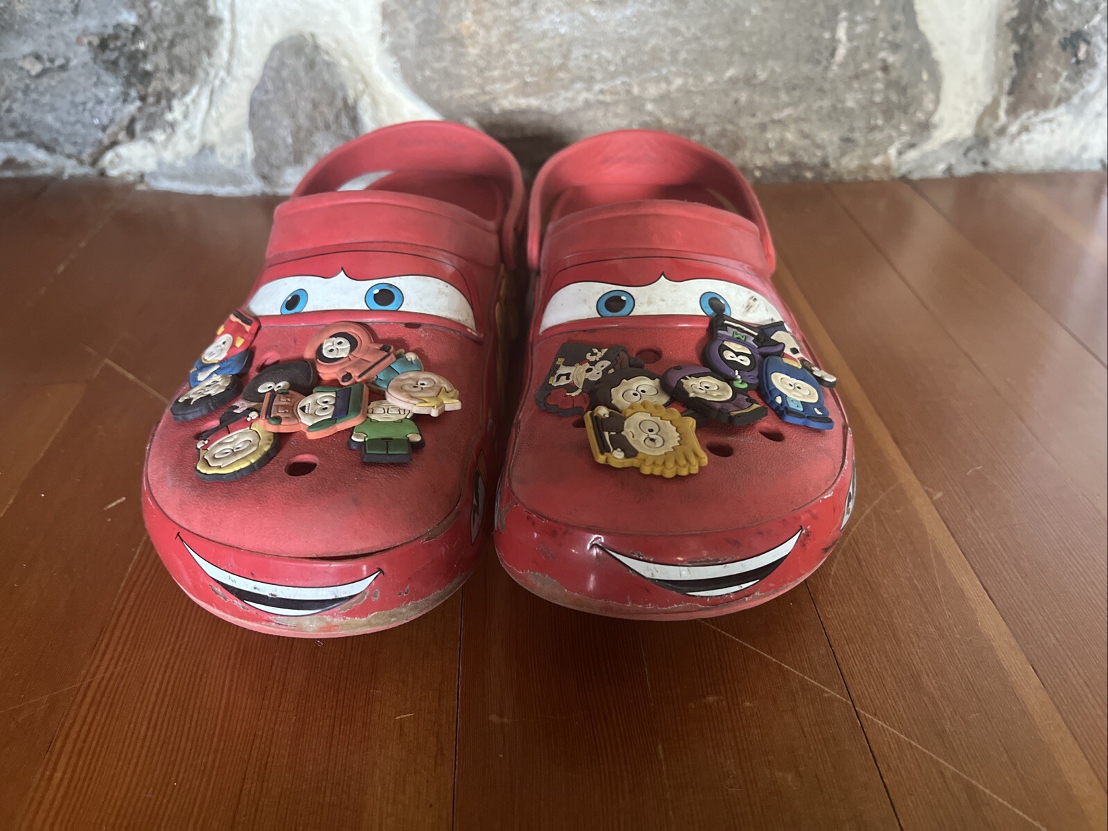 Lightning McQueen Crocs/Clogs Size 9M W11 USED!