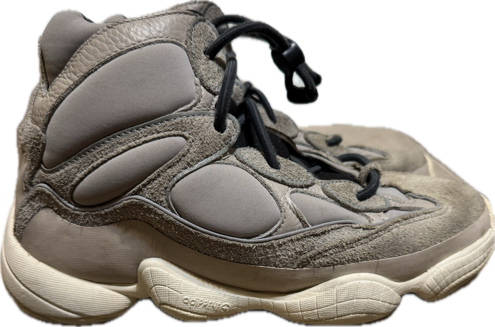 Yeezy 500 High Mist Stone Men’s Size 9.5 Pre-Owned No Box