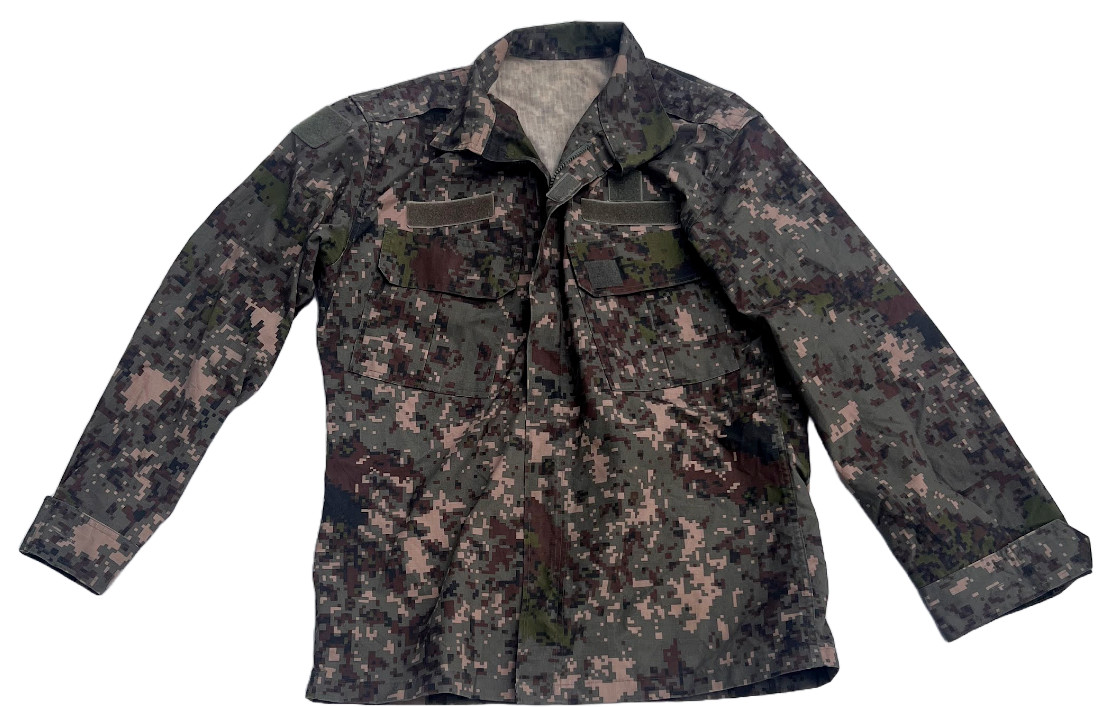 Genuine ROK Army South Korean “Granite B” Military Jacket Surplus BDU 2 Pockets