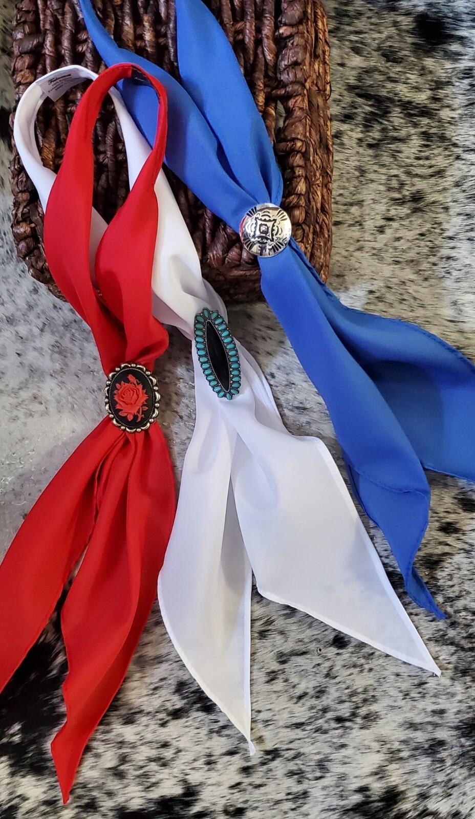 FA-1516 Western Scarf Tie – 43″ – Available in 27 Color Options