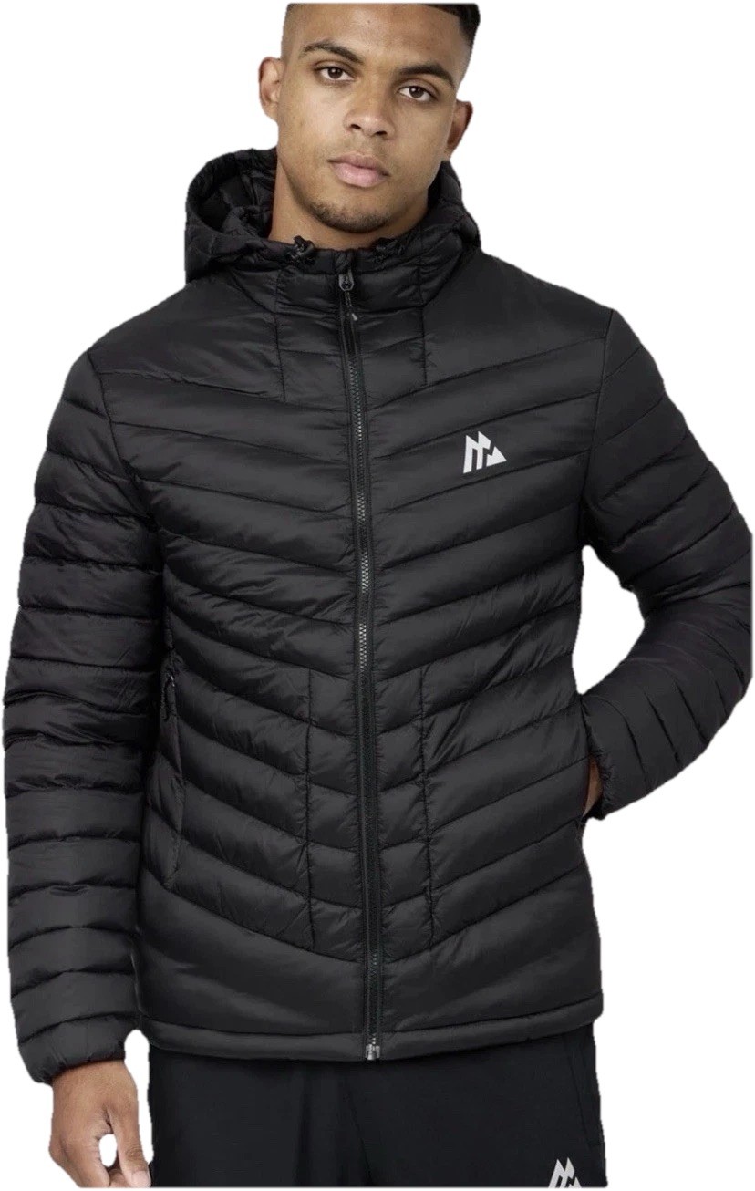 Montirex Stratus 2.0 Mens Thermore Hooded Winter Coat Jacket Black Size Small