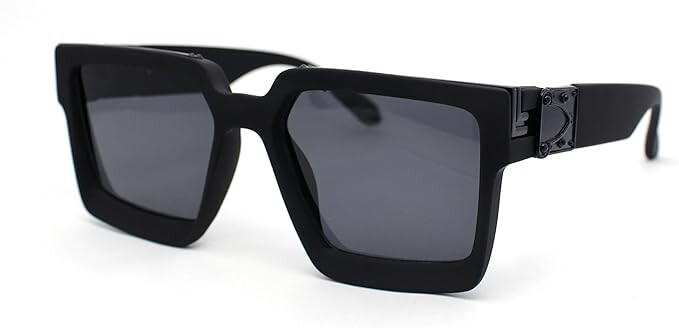 Oversized Thick Frame Hip Hop Sunglasses Retro Men’s Women Outdoor UV400 Glasses