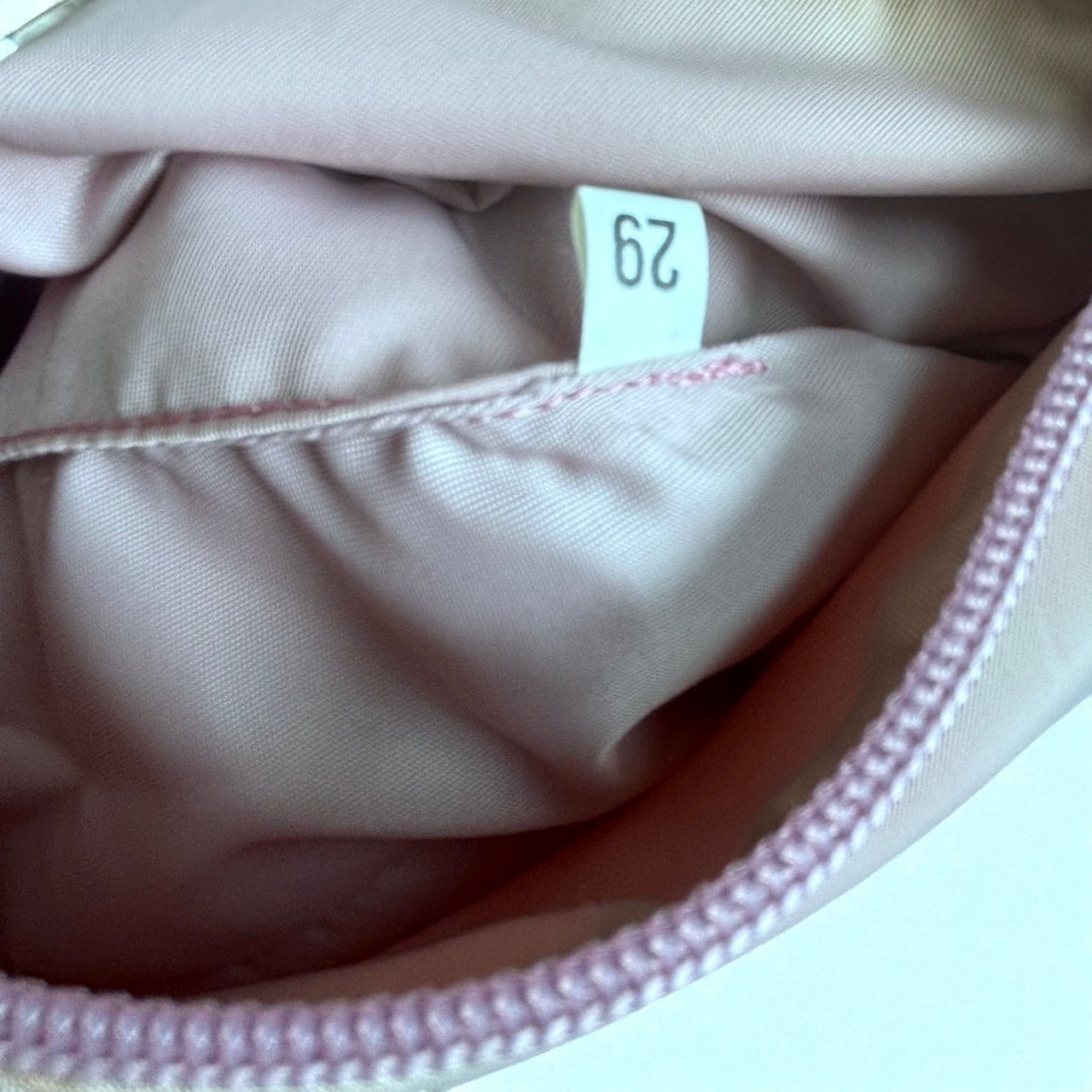 Prada Accessory Pouch Handbag Authentic Pink