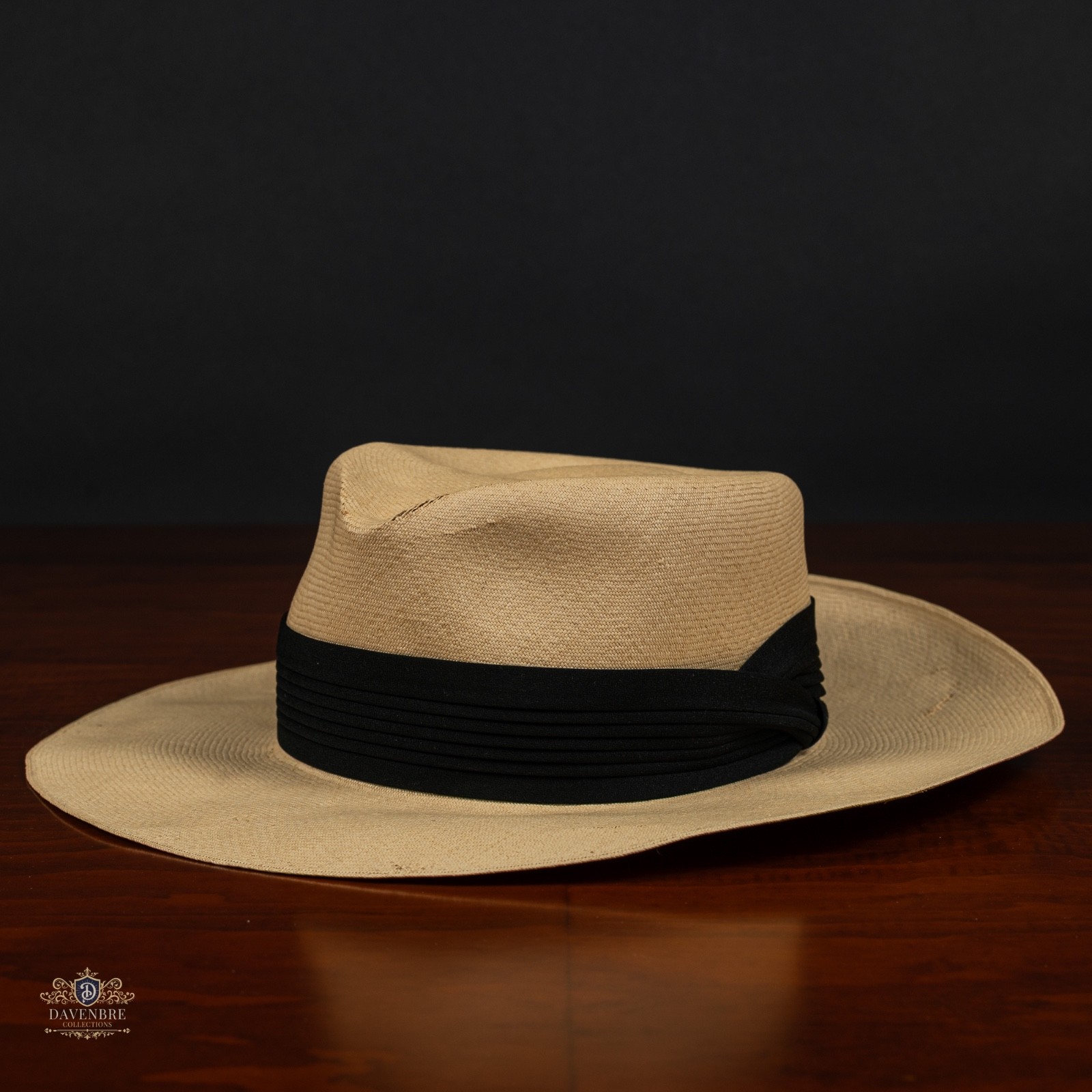 Panama Hats Direct Havana Toquilla Palm Fino Straw Panama Hat Natural 7 1/8