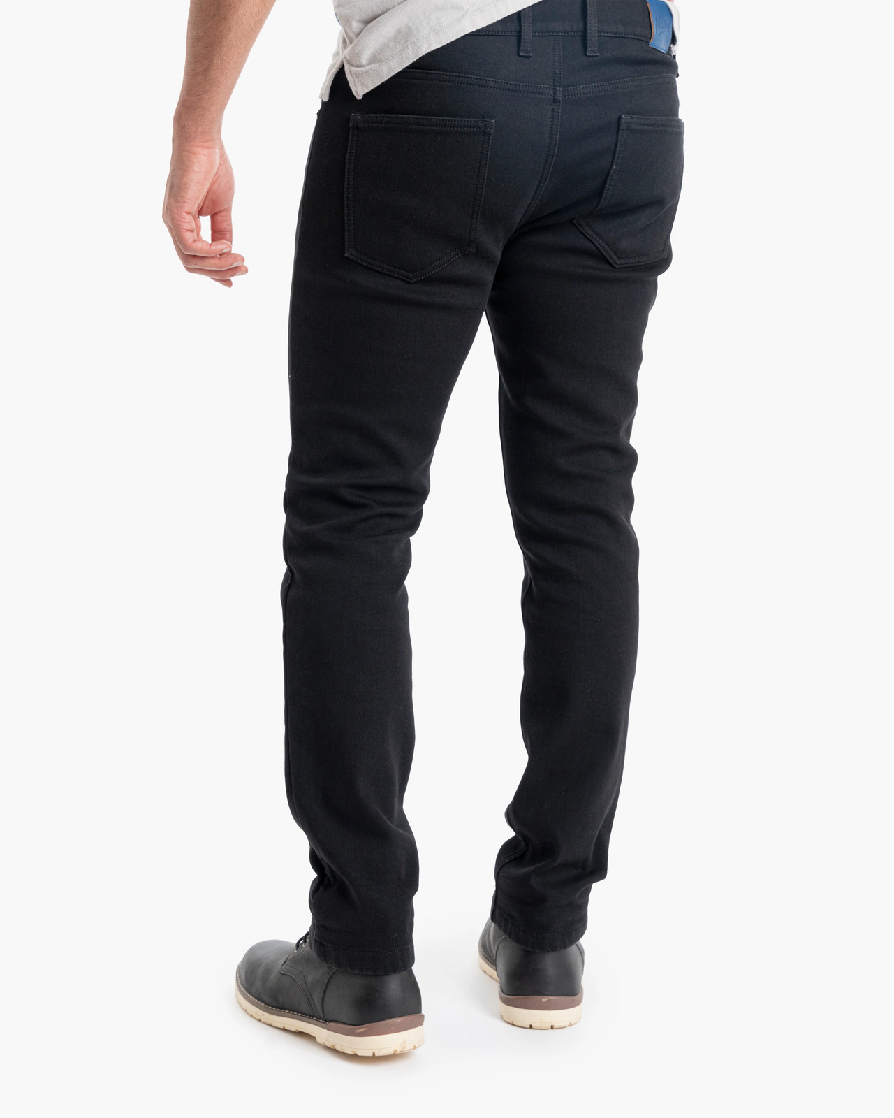 Mugsy Black Ices Jeans Men Waist 34 Length 30 Slim Fit Stretch Denim