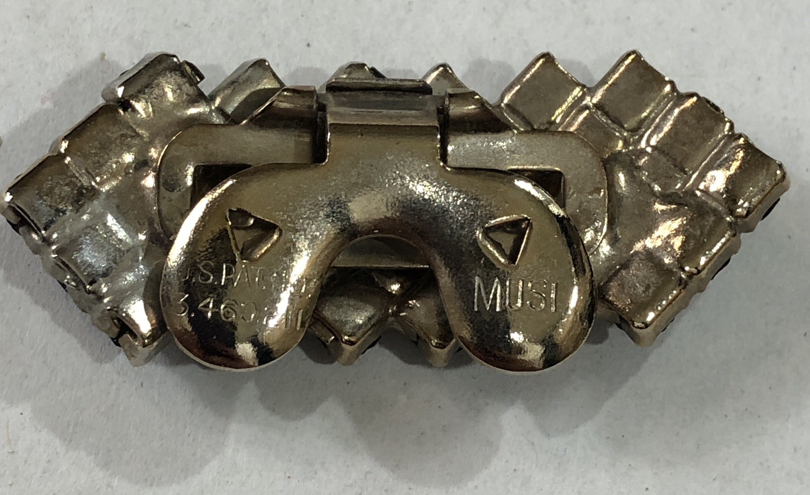 Musi Shoe Clips Black Rhinestone 1.75 inch – Vintage